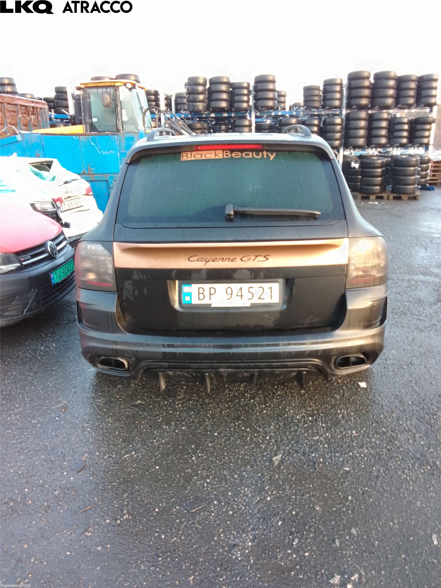 Porsche CAYENNE 03- Bakaksel Kardang Bak -Diff