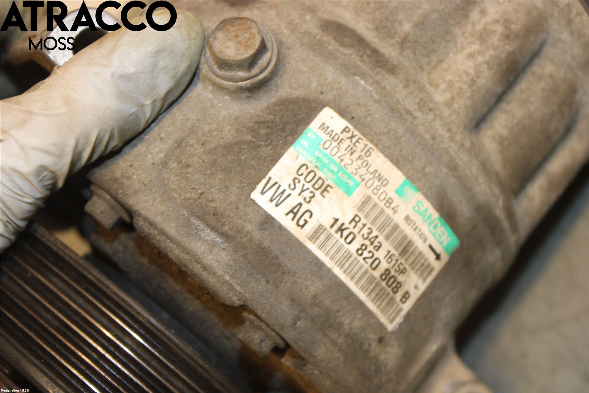 Skoda SUPERB 09-15 Varme Ac Kompressor