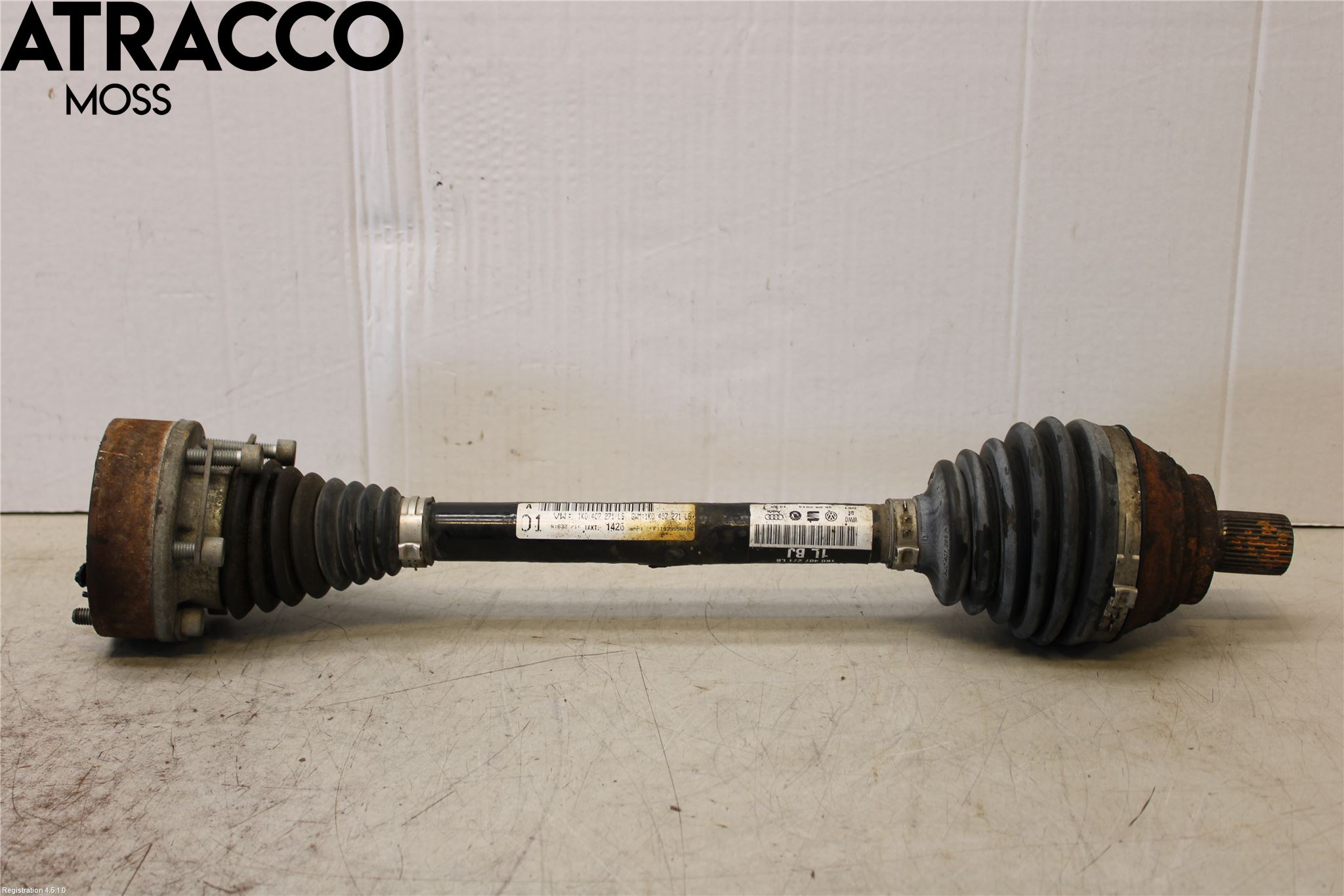 Volkswagen VW GOLF / E-GOLF VII 13-20 Drivaksel Foran Kompl Venstre