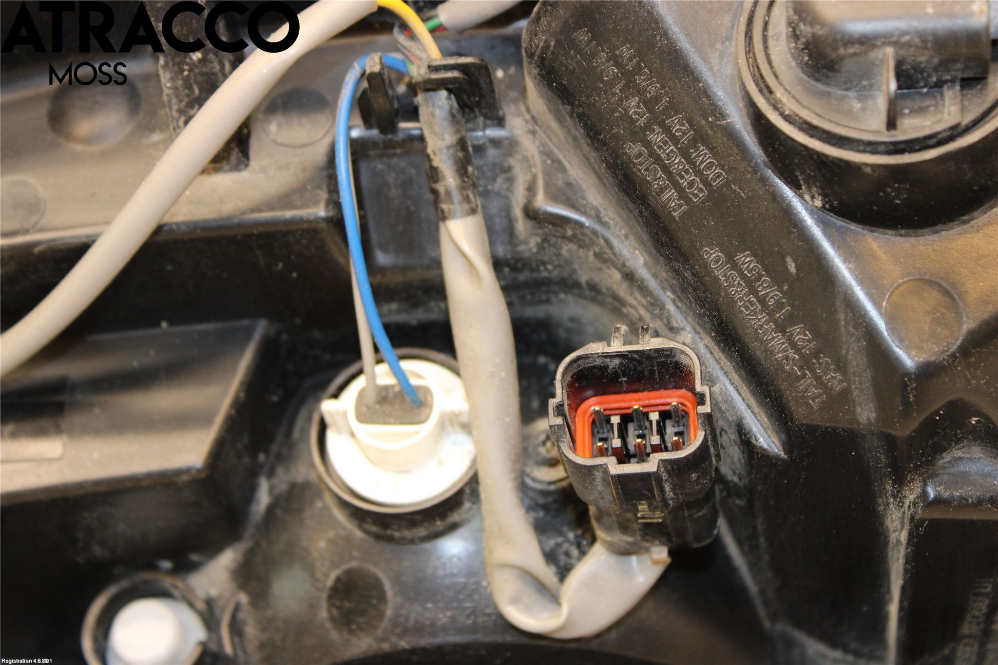 Kia SOUL 09- Baklykt Venstre