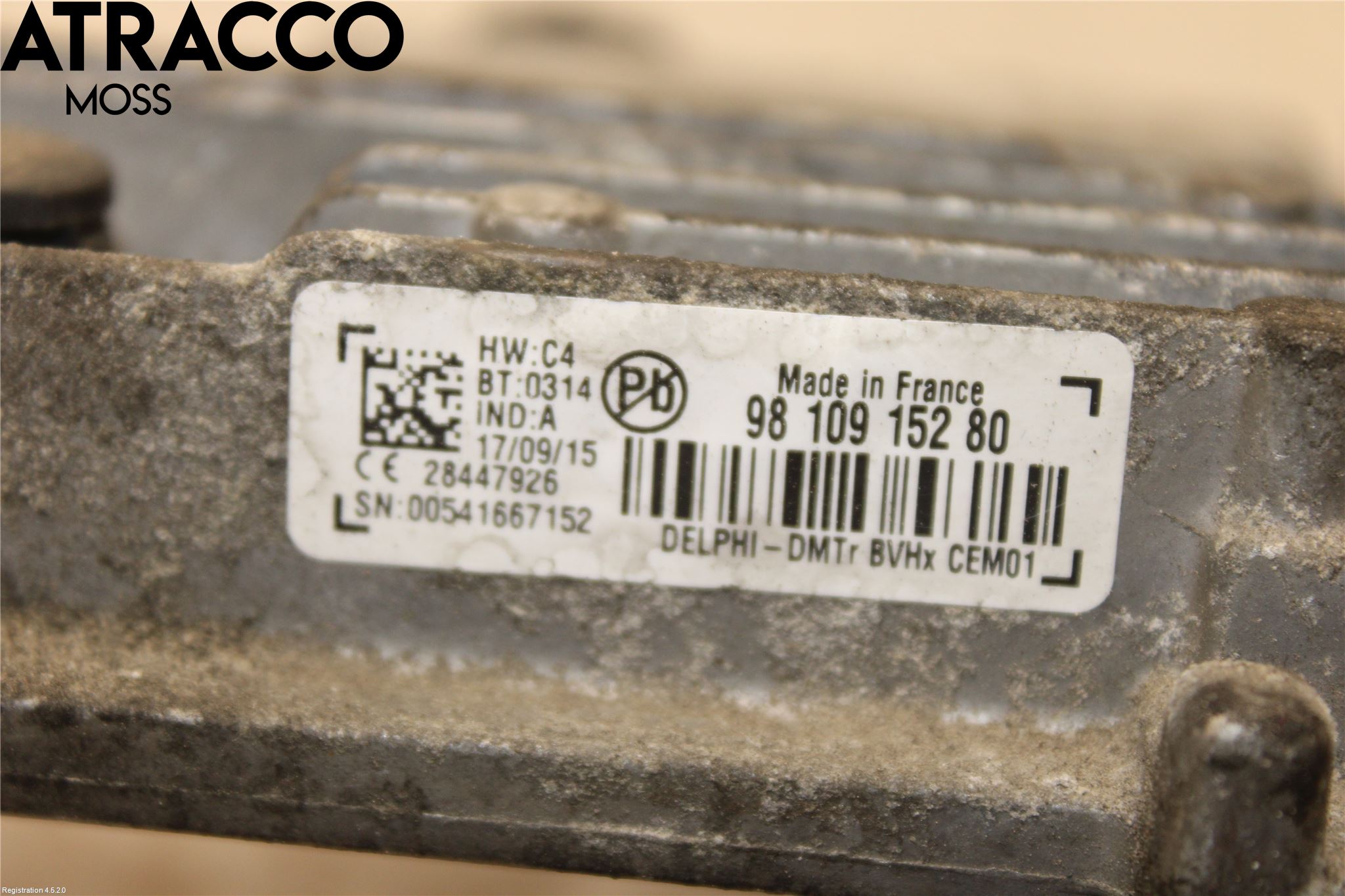 Citroen BERLINGO 08-18 Styreenhet Øvrig