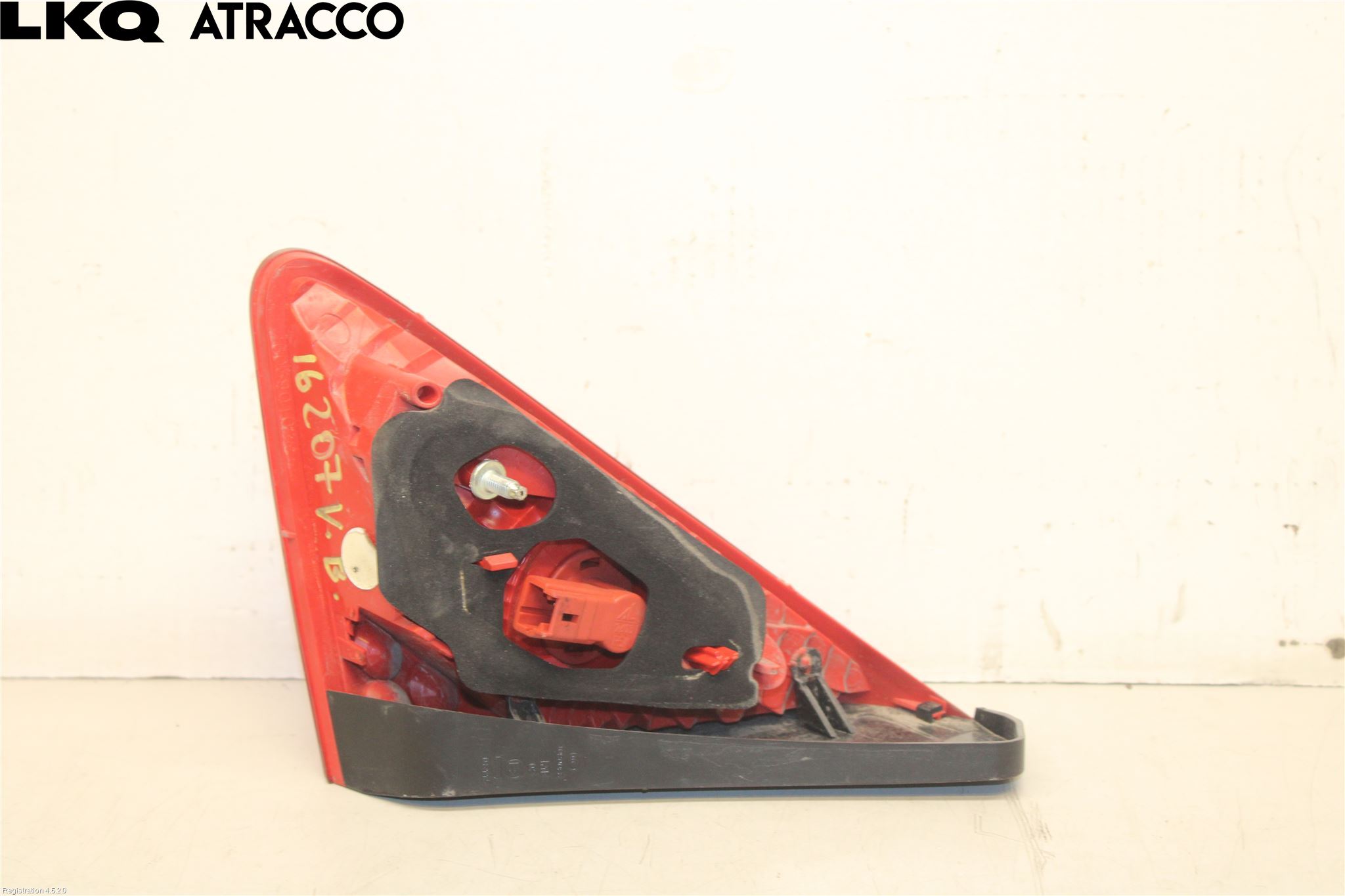 Peugeot 3008 09-16 Baklykt Venstre  På Luke(Indre