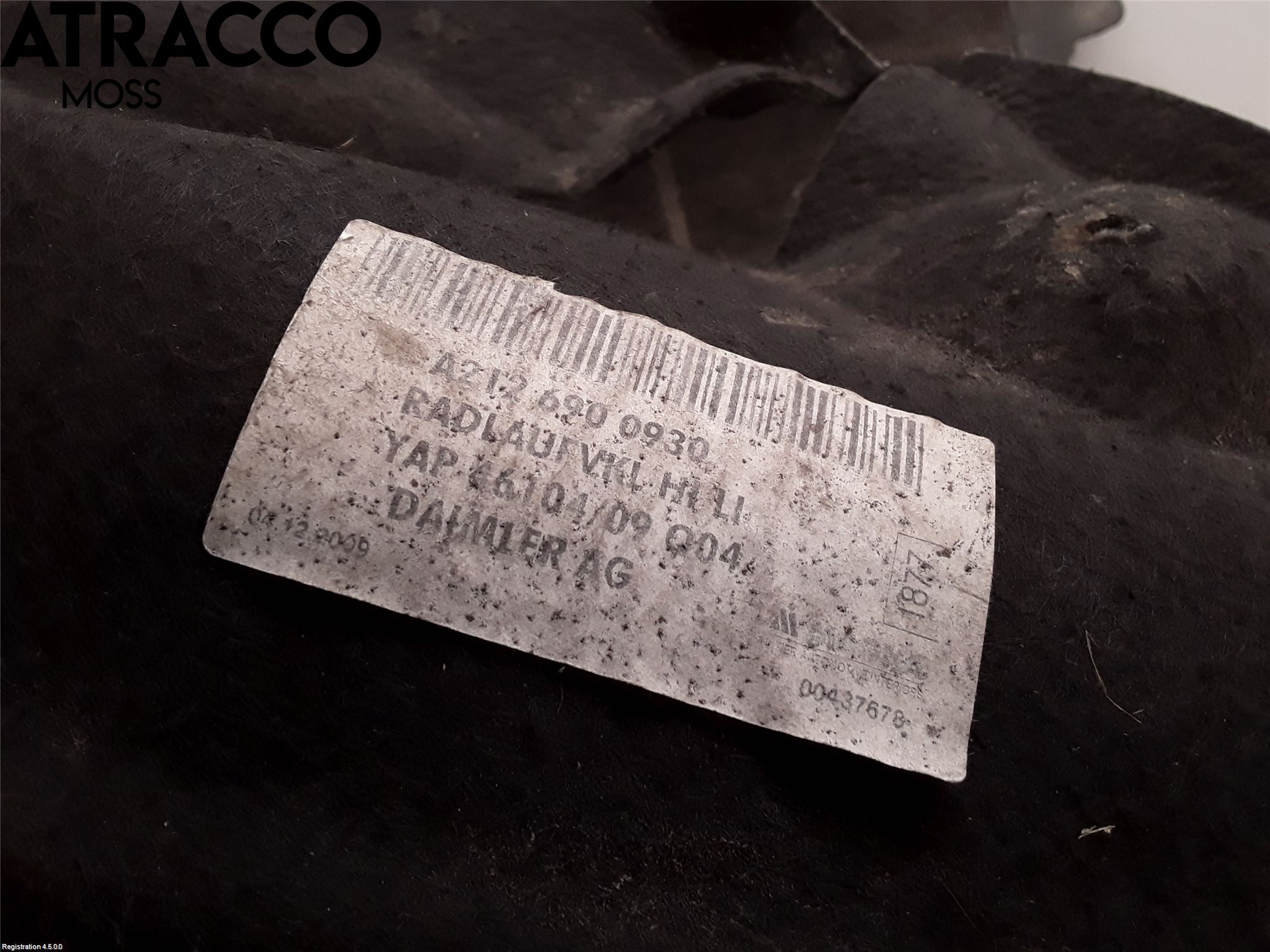 Mercedes-Benz MB E-KLASS (W212) 09-16 Skjerm Indre