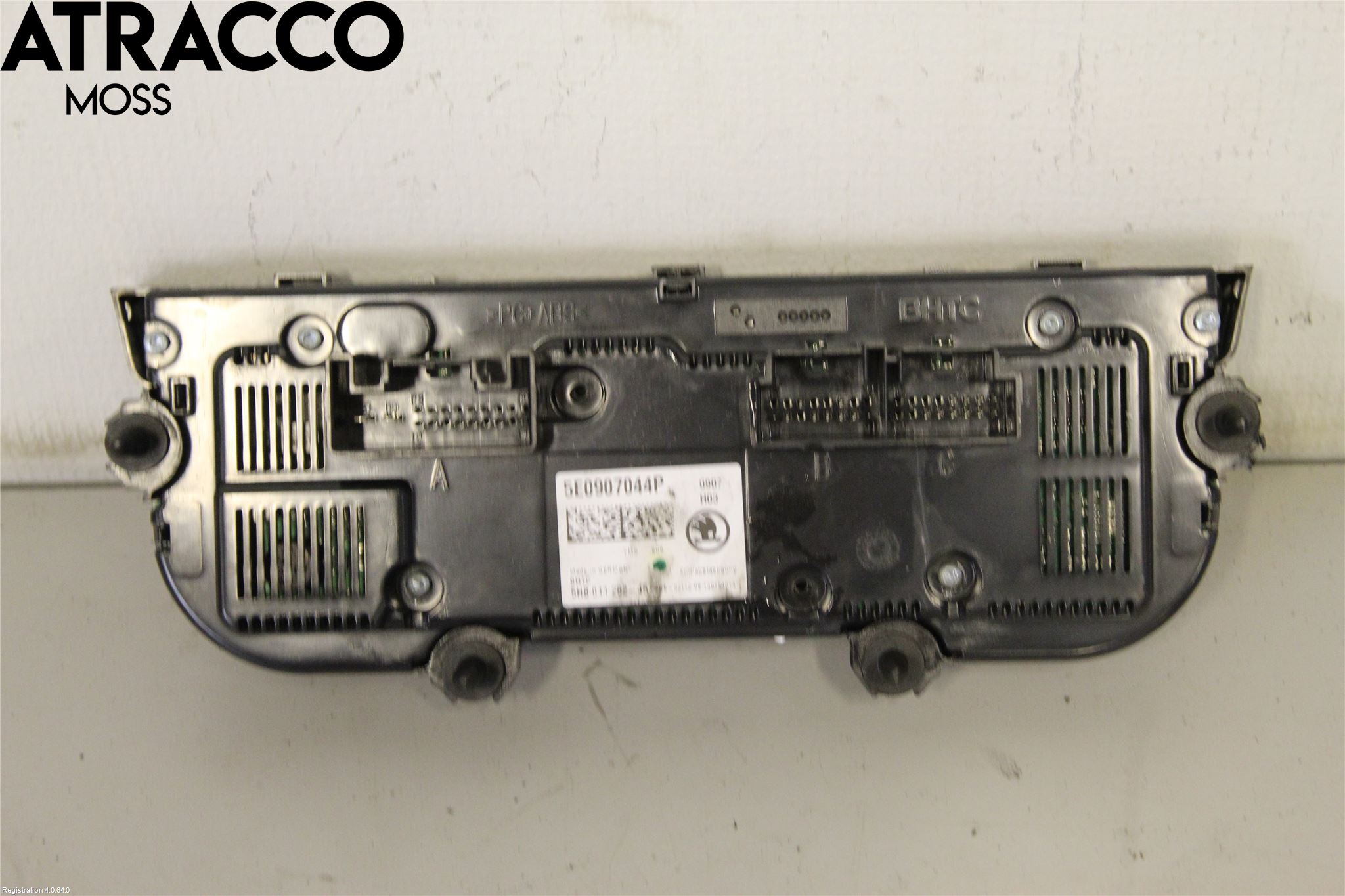 Skoda OCTAVIA (5E) 13-20 Varme Ac Betjening-Display