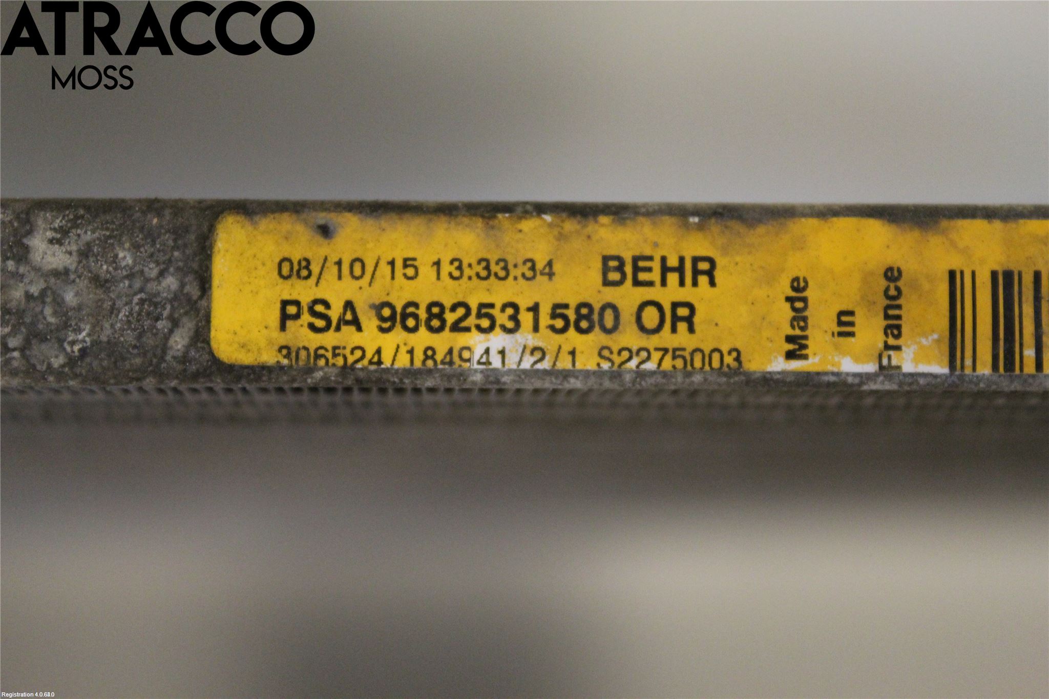 Peugeot PARTNER 16-18 Varme Ac Kondenser-Kjøler