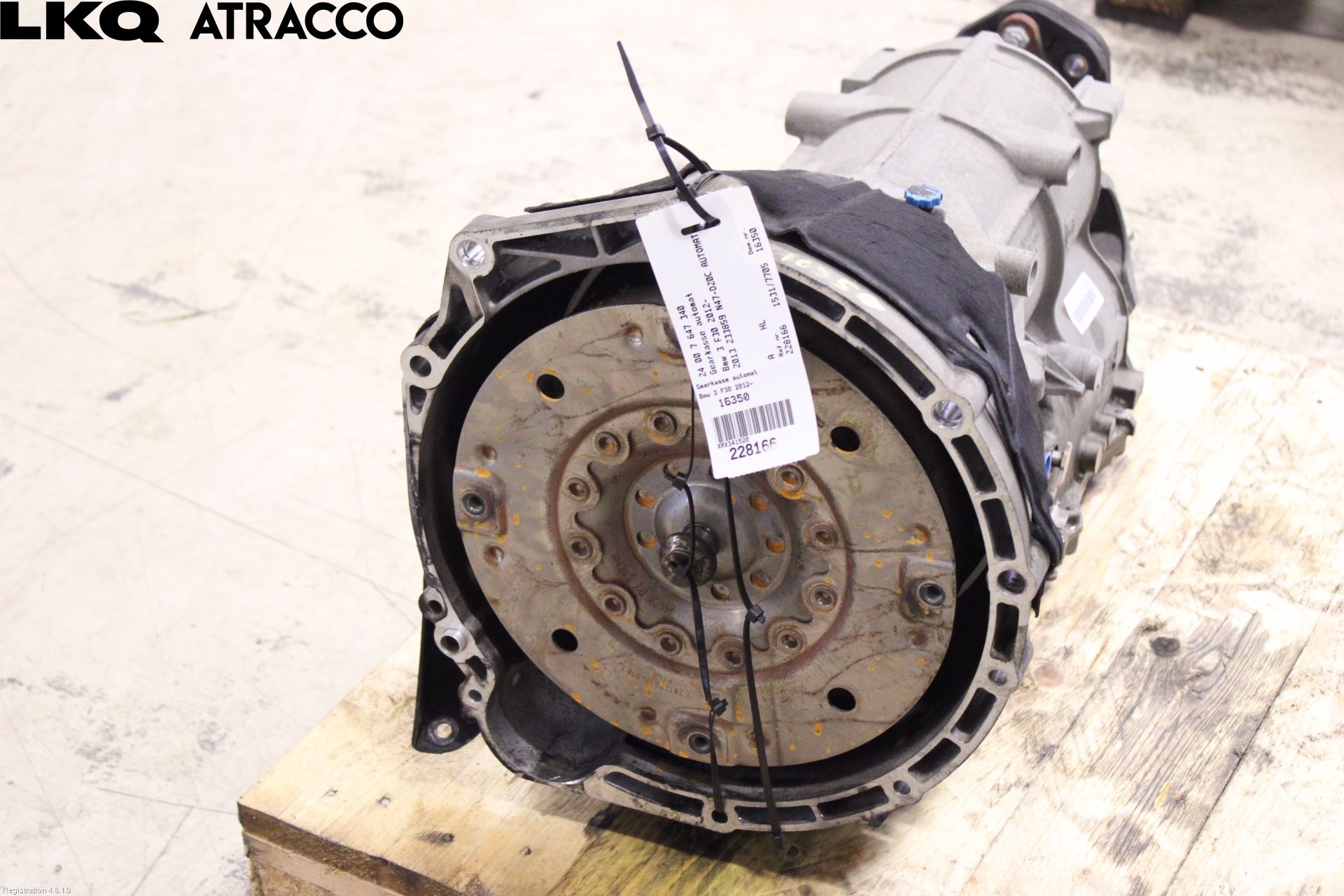 BMW 3 F30/F31/F80 12-19 Gearkasse Automat