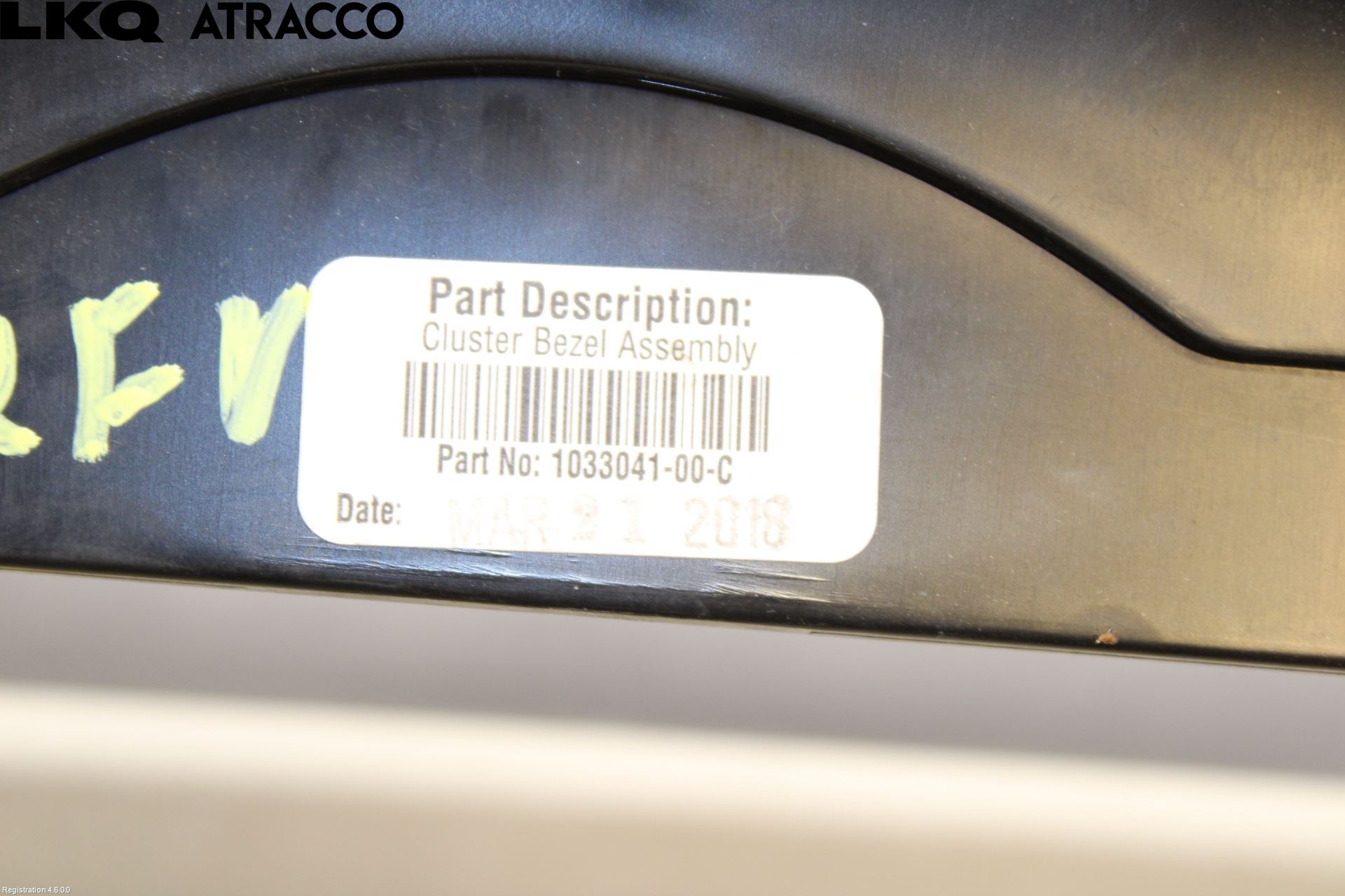 Tesla MODEL X 16- Instrument Ramme