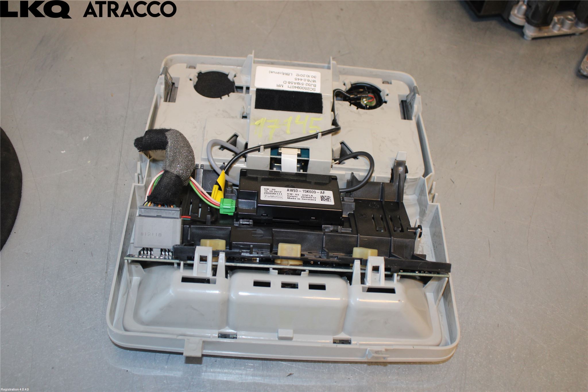 Landrover LAND ROVER RANGE ROVER EVOQUE (L538) 11-18 Innr Taklys
