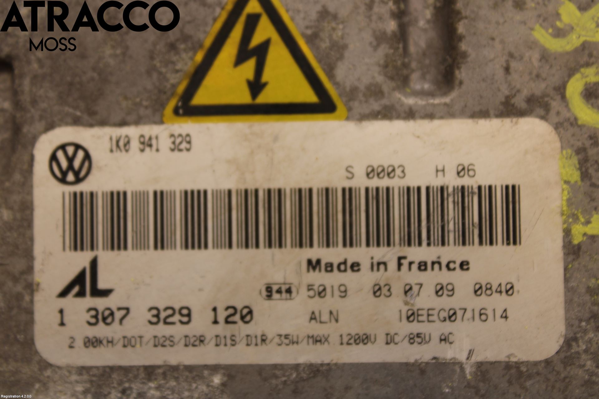 Volkswagen VW TOURAN 03-10 Styreenhet Xenon