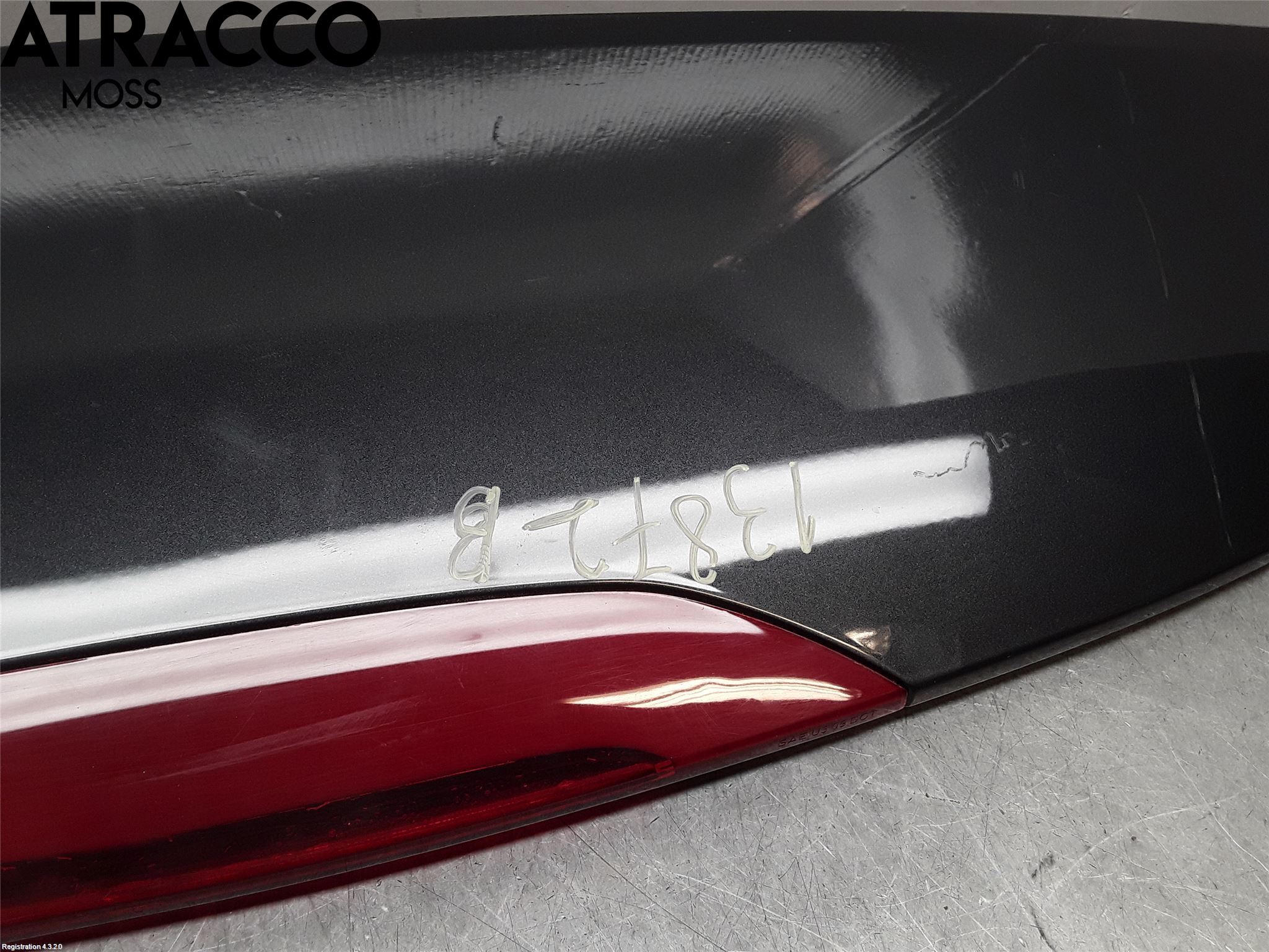 Volvo V60 14-18 Spoiler Bakluke