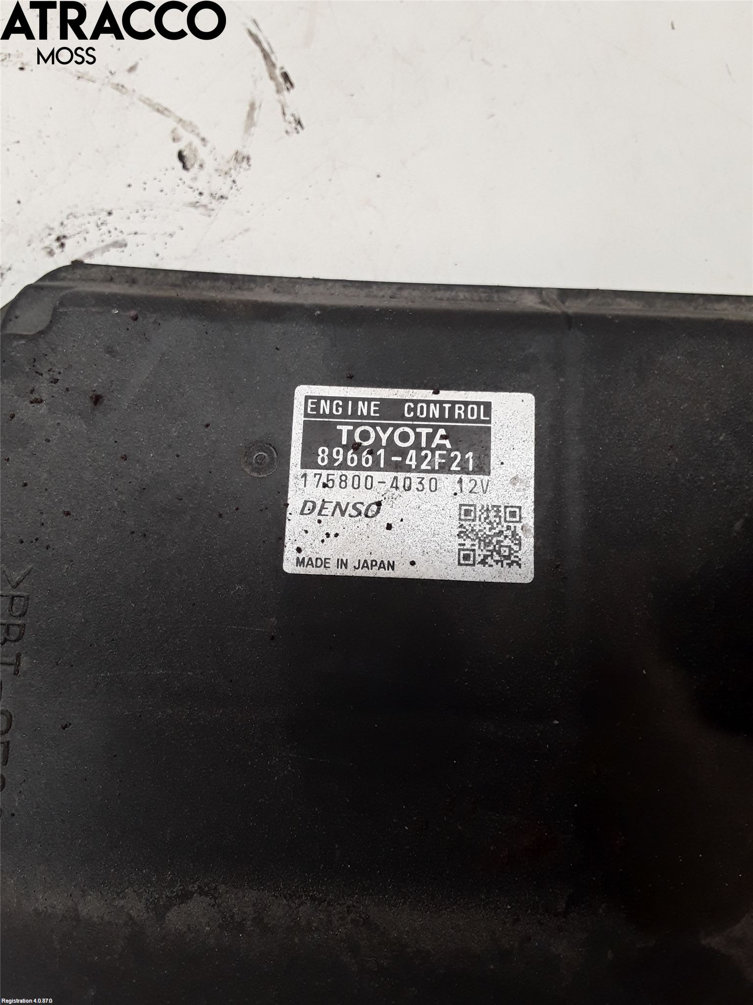 Toyota RAV 4 06-12 Styreenhet Innsprøytning