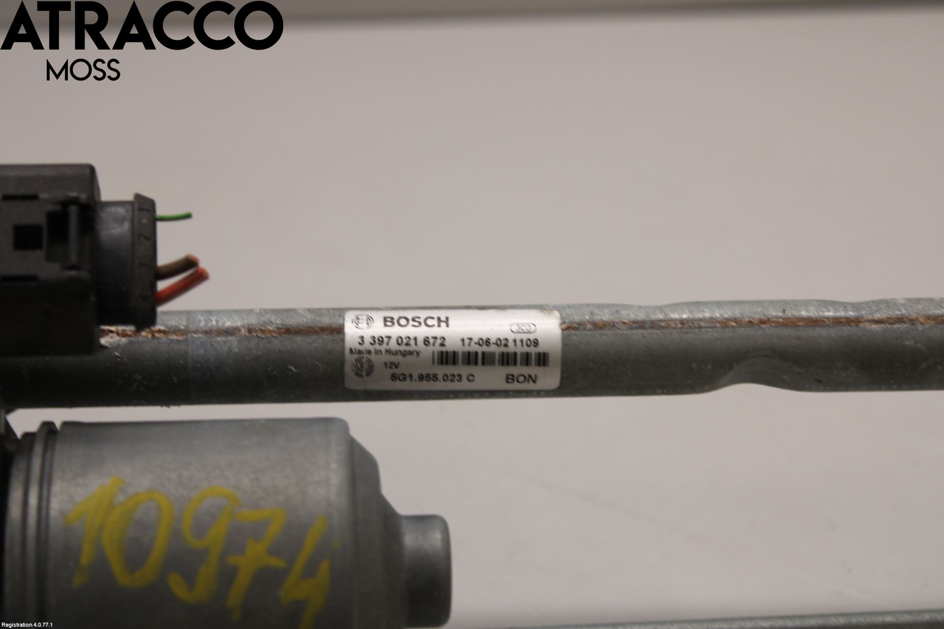 Volkswagen VW GOLF / E-GOLF VII 13-20 Viskermotor Frontrute