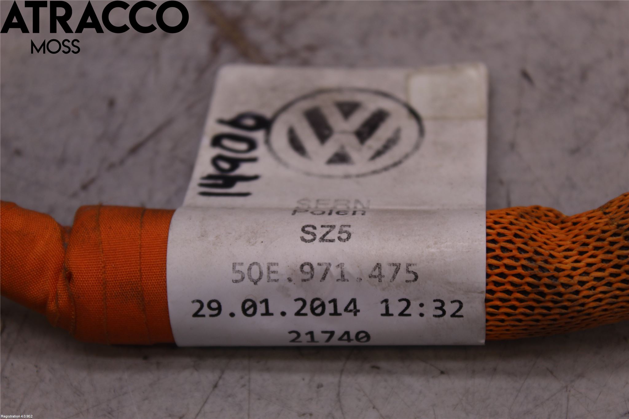 Volkswagen VW GOLF / E-GOLF VII 13-20 Kabelhärva Högspänning