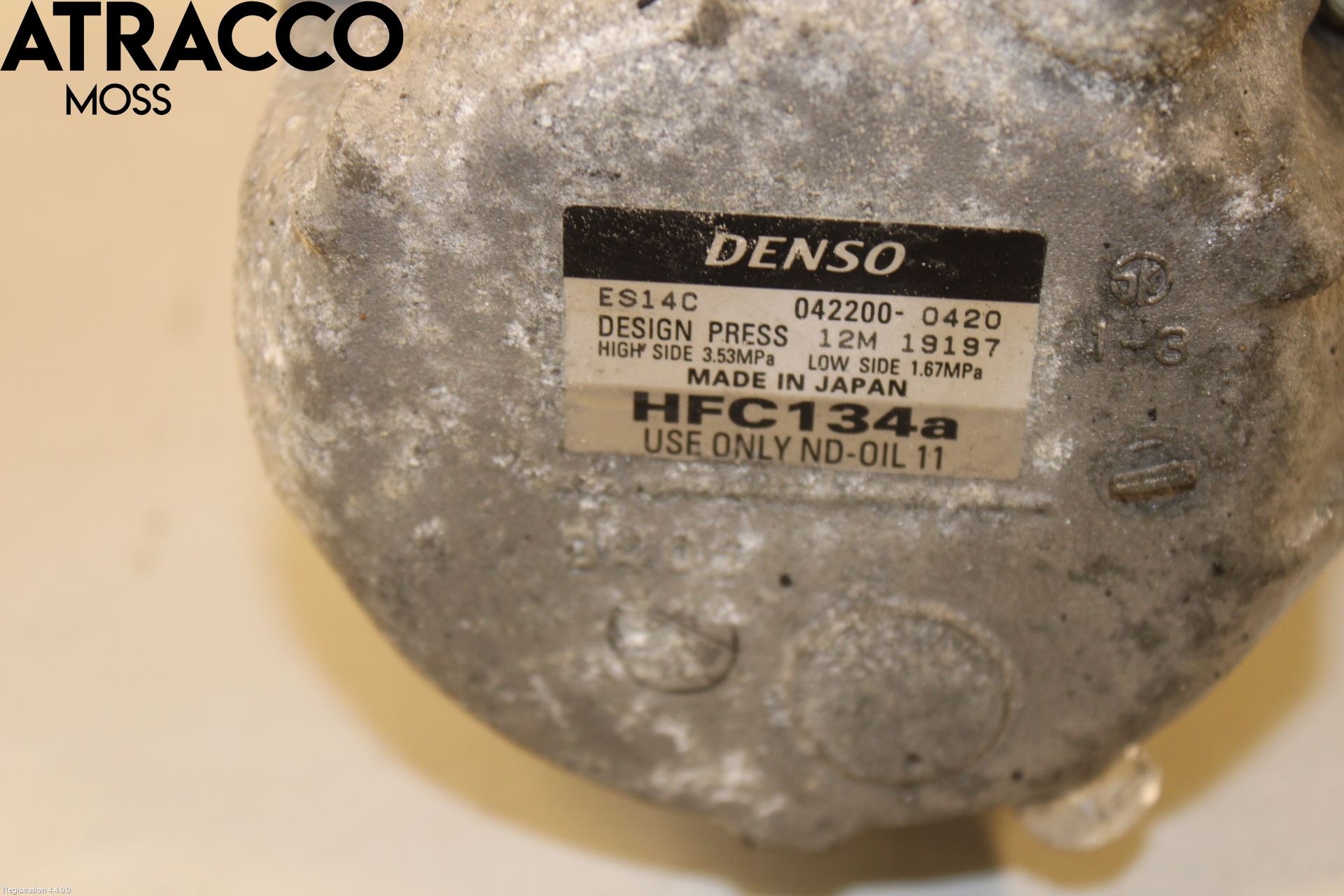 Toyota AURIS 10-12 Varme Ac Kompressor