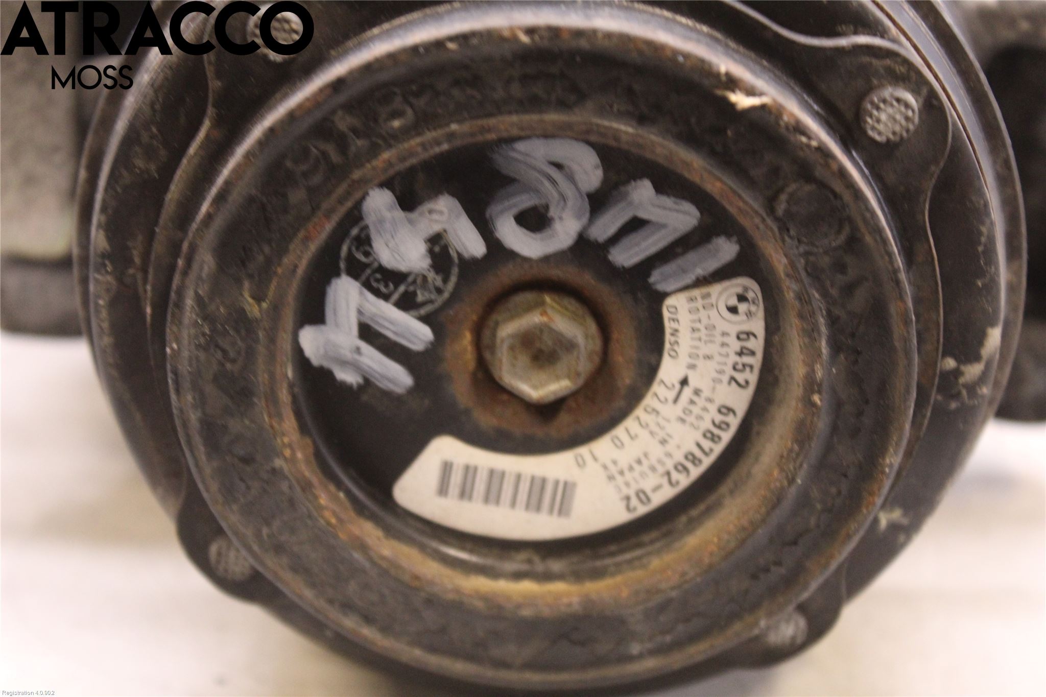 BMW 5 E60/61 Sed/Tou 02-10 Varme Ac Kompressor