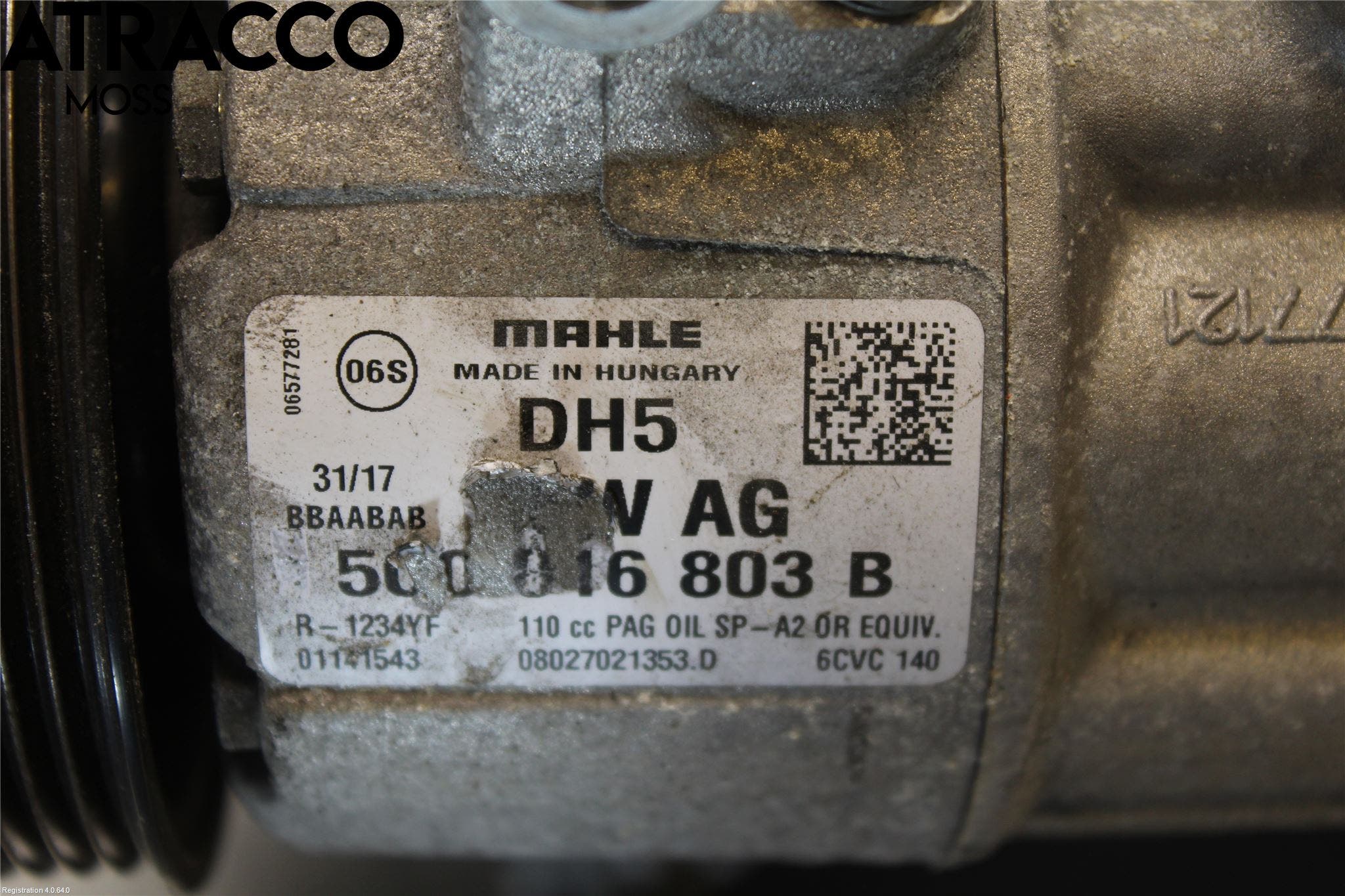 Skoda OCTAVIA (5E) 13-20 Varme Ac Kompressor