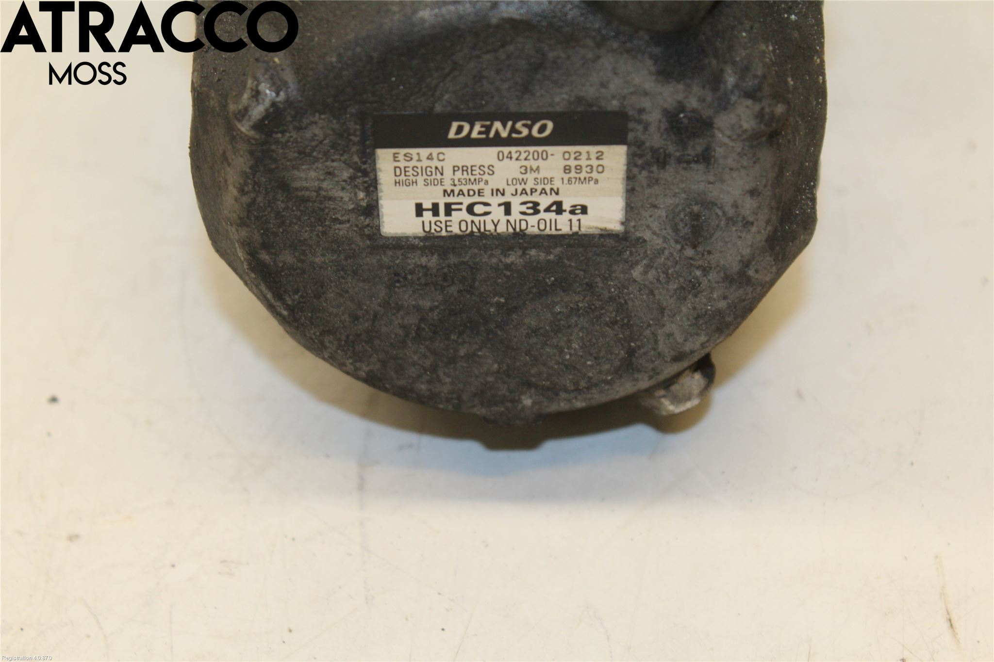 Toyota PRIUS ZVW30 09-20 Varme Ac Kompressor