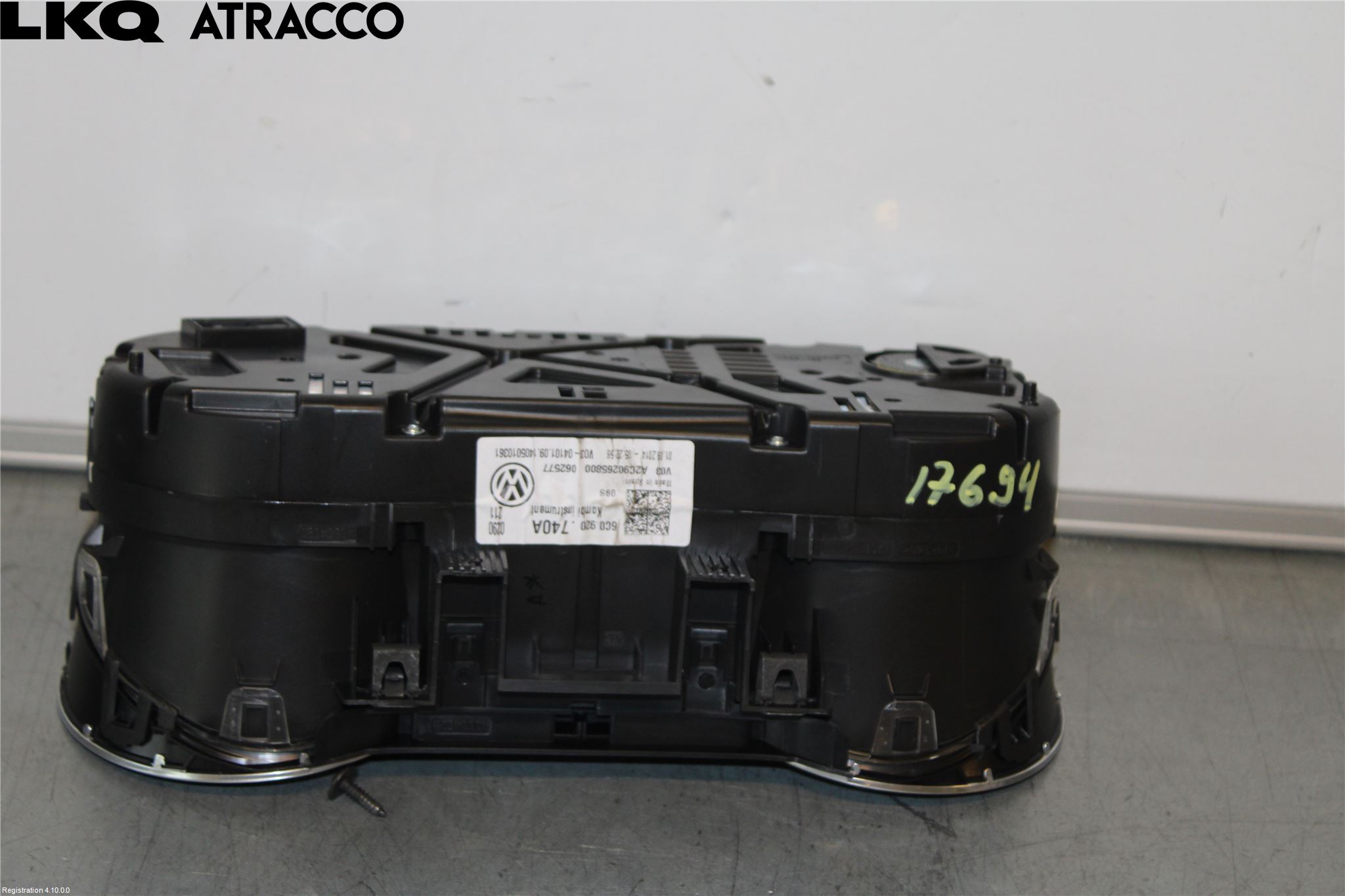 Volkswagen VW POLO 10-17 Instr Kombinert