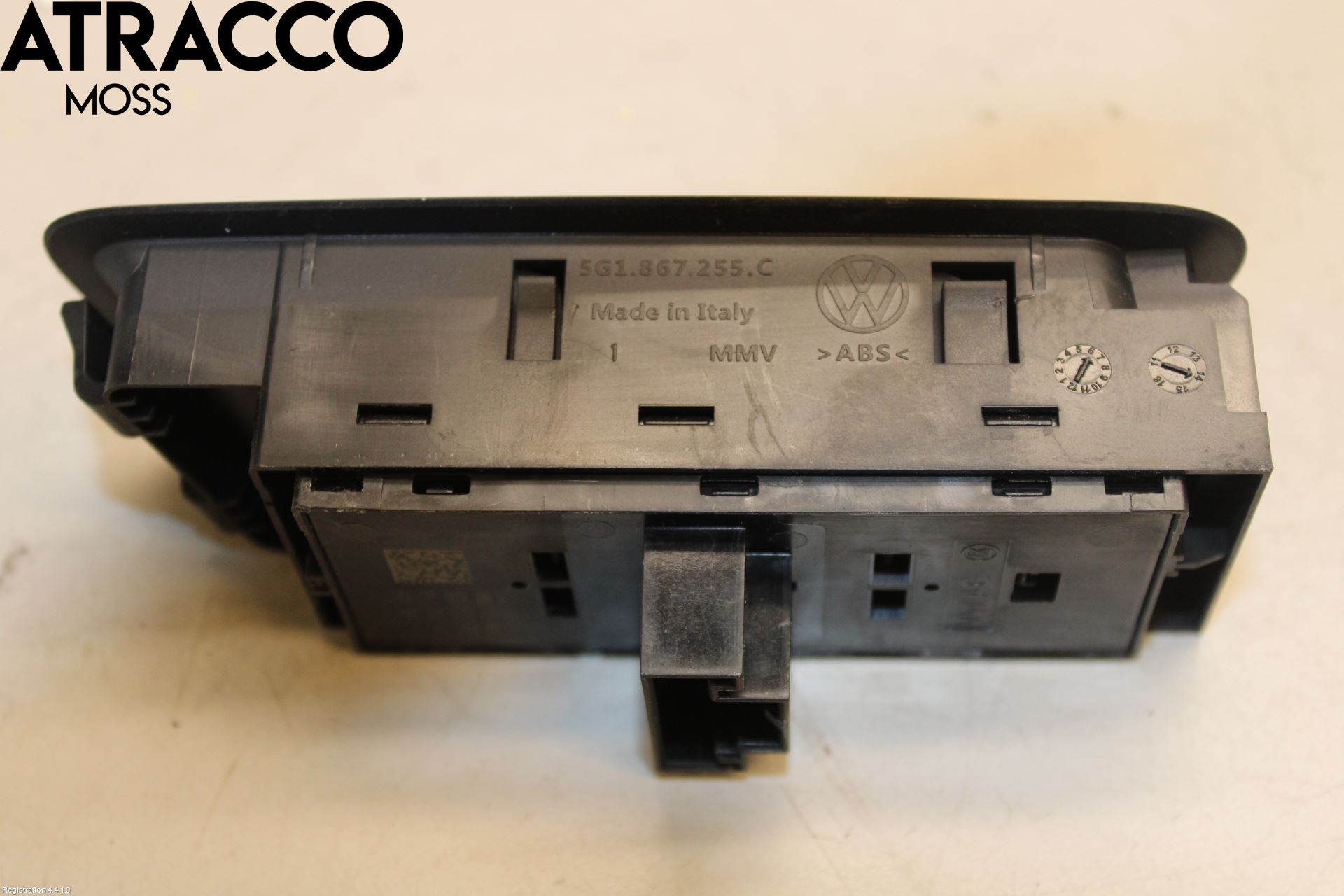 Volkswagen VW GOLF PLUS/CROSS GOLF 04-14 Bryter Vindusheis