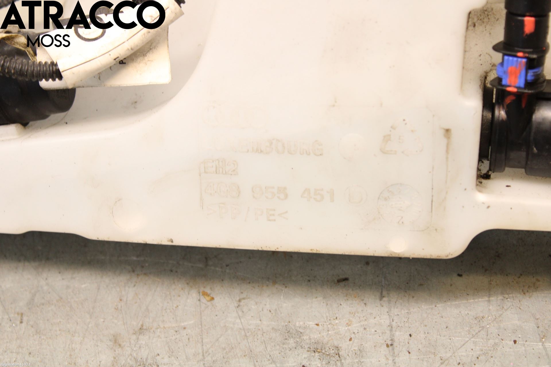 Audi A6/S6 4G 11-18 Spylerbeholder Frontrute