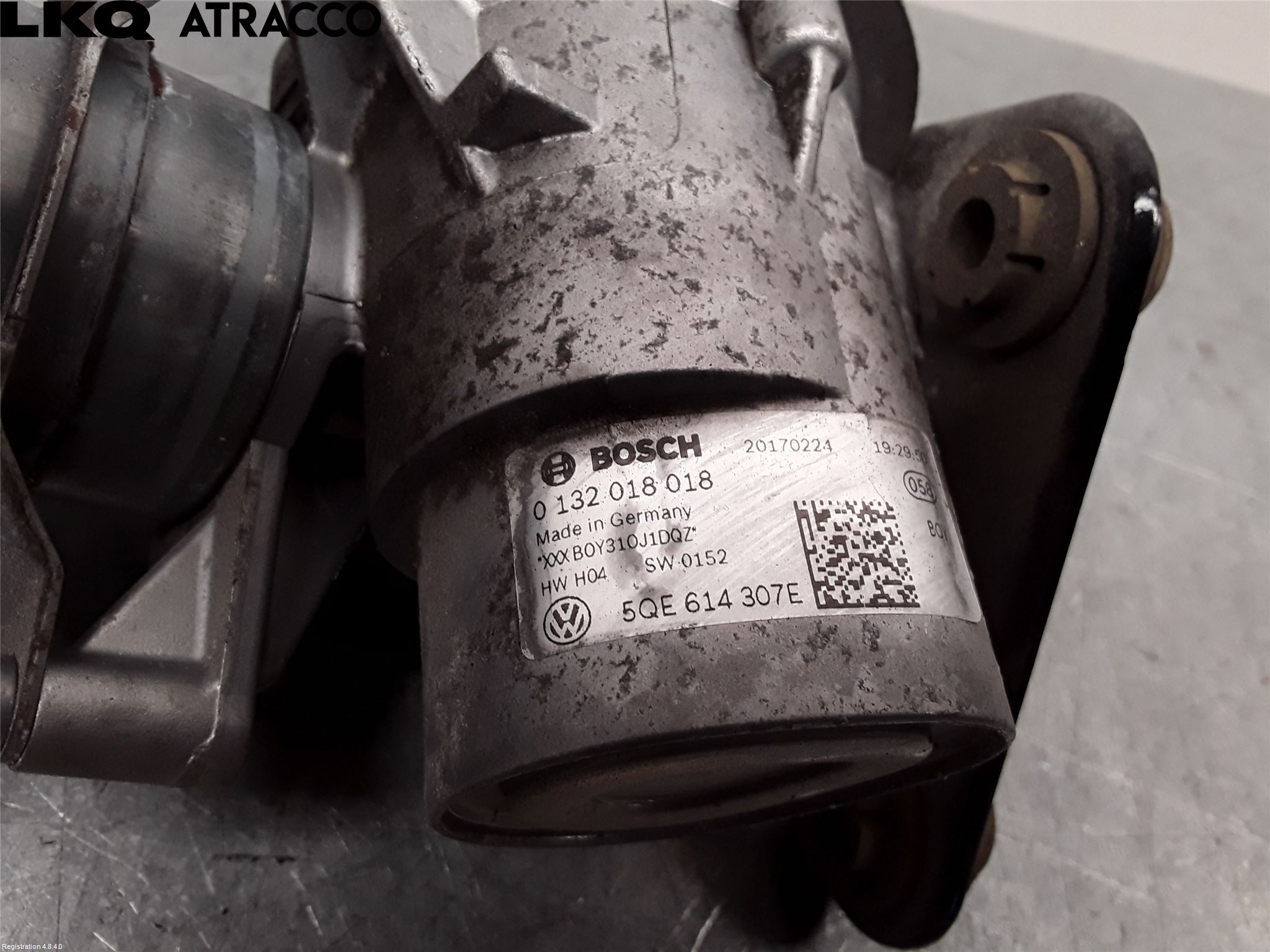 Volkswagen VW GOLF / E-GOLF VII 13-20 Bremsekraftregulator