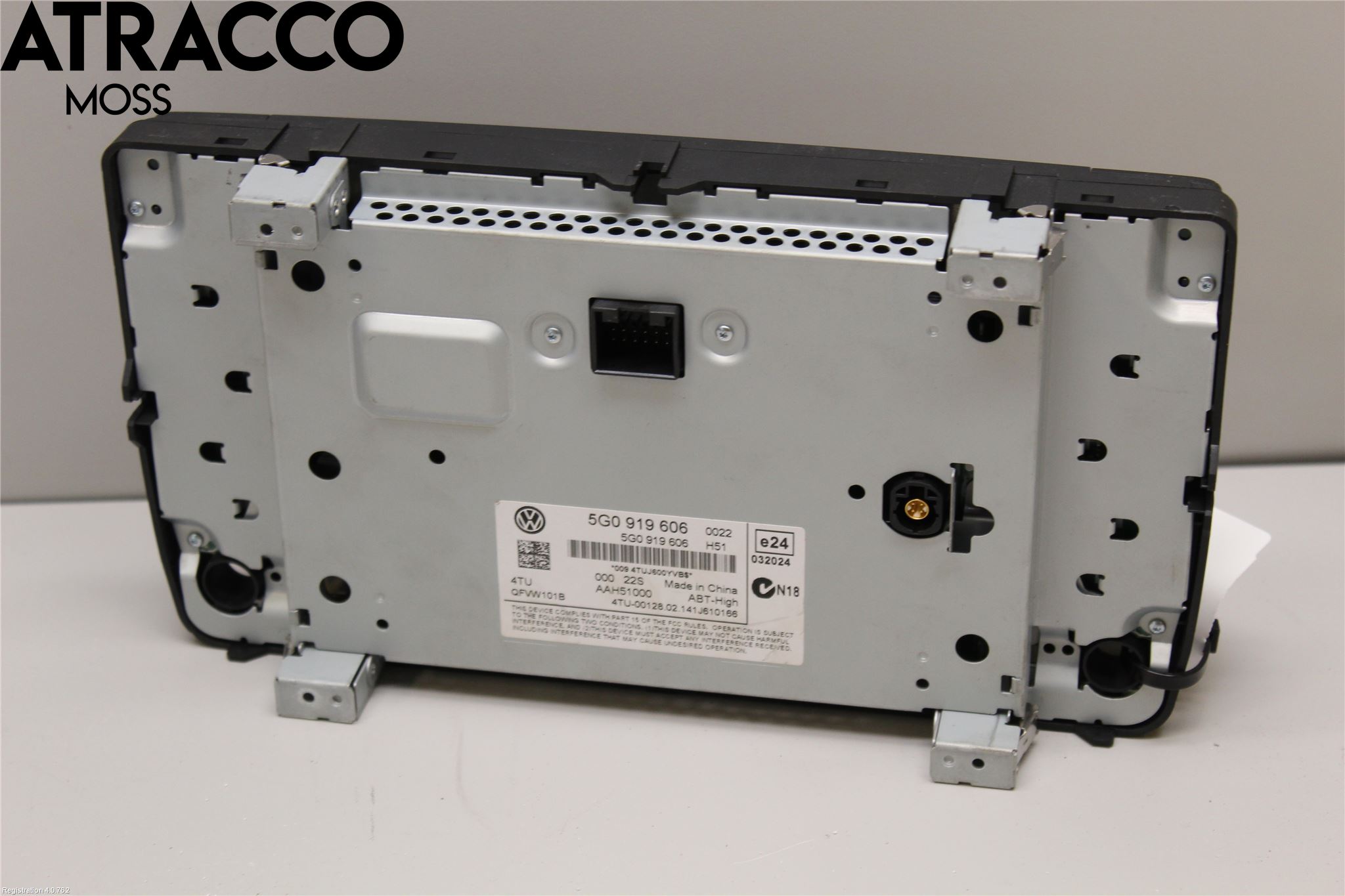 Volkswagen VW GOLF / E-GOLF VII 13-20 Multifunktionsdisplay