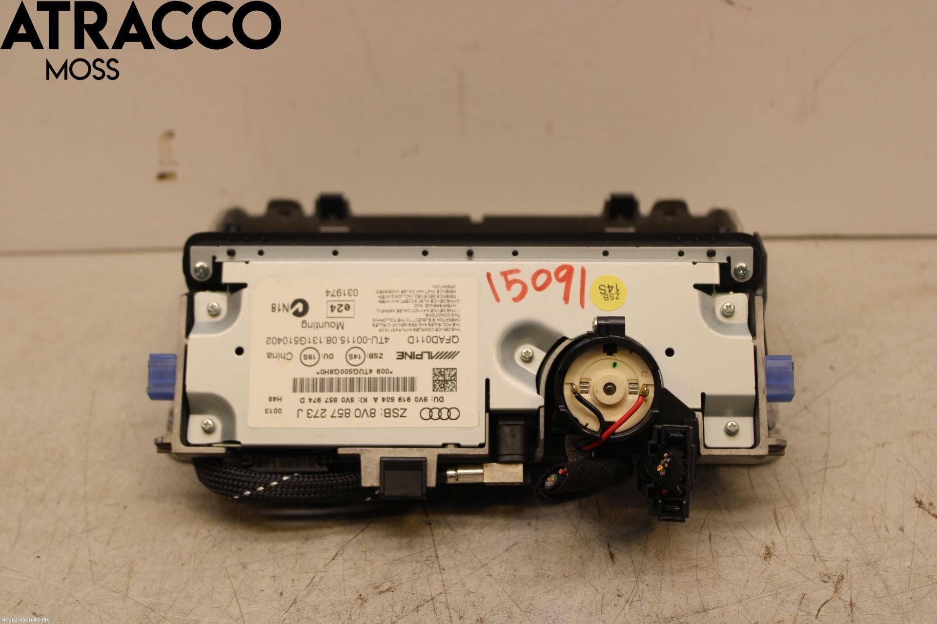 Audi A3/S3 05-13 Multifunktionsdisplay