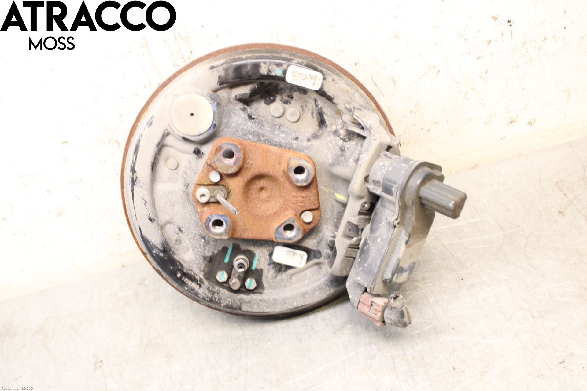 Fiat 500 07- Bremsetrommel Bak