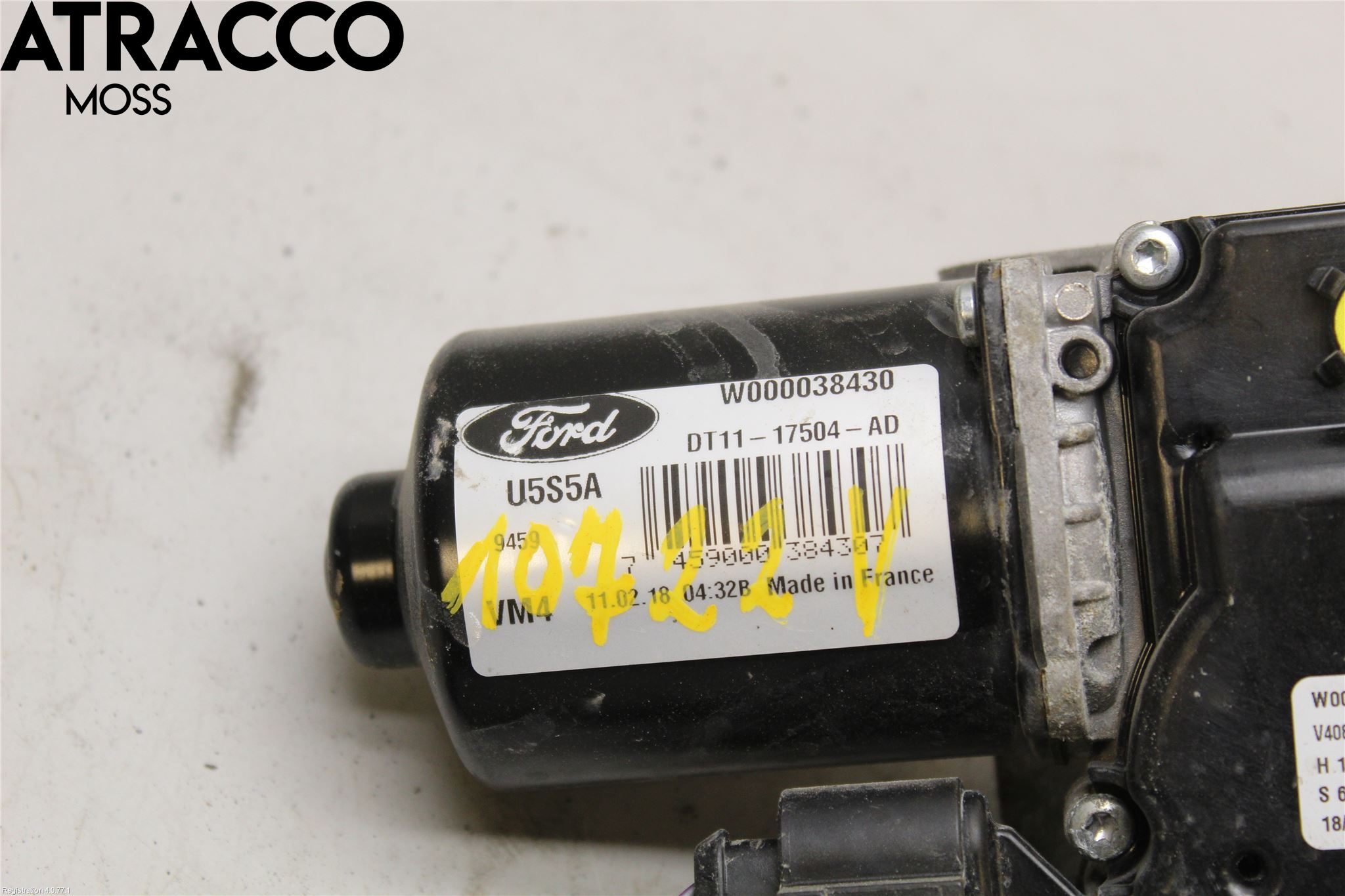 Ford TRANSIT/TOURNEO CONNECT 13-22 Viskeroverføring Frontrute