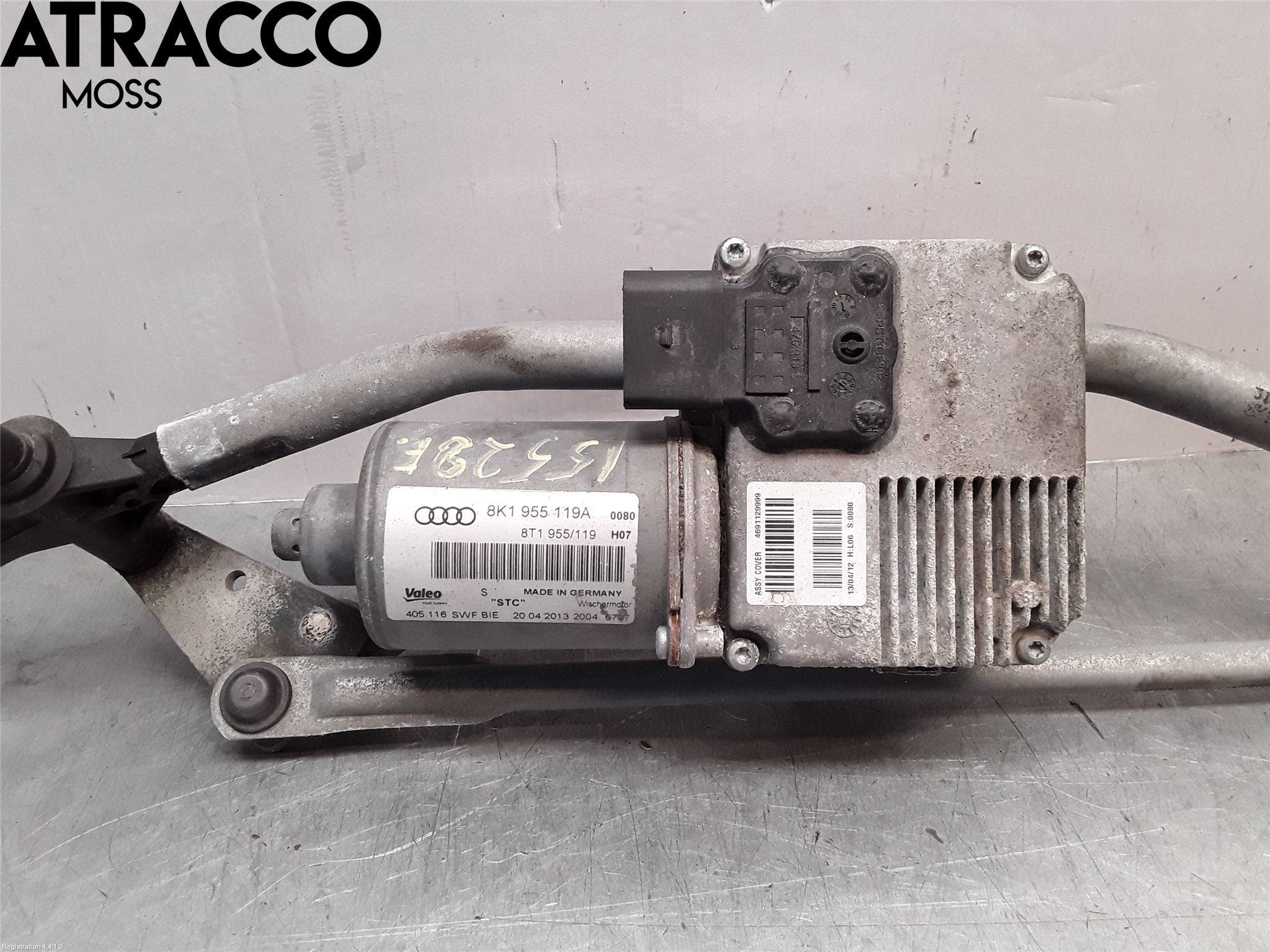 Audi A4 12-15 Viskermotor Frontrute