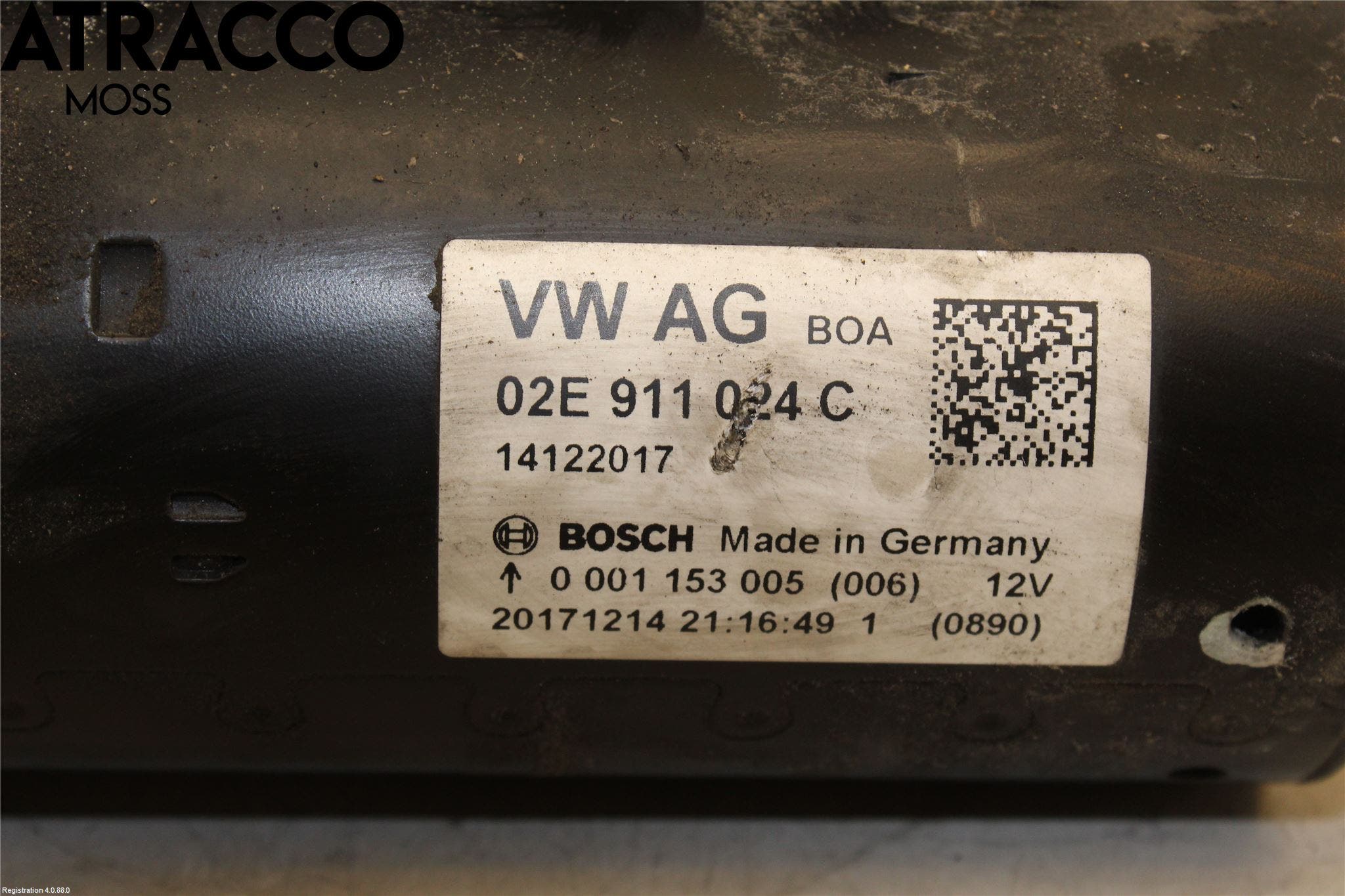 Volkswagen VW CADDY 16-20 Startmotor Diesel