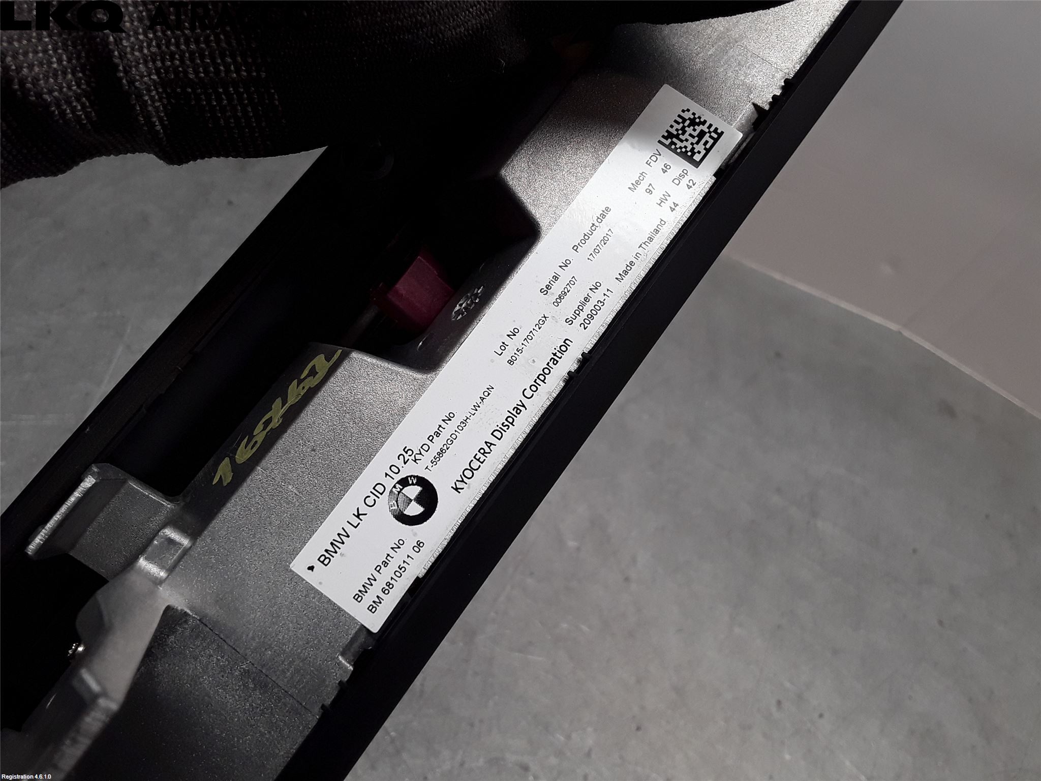 BMW 5 G30/G31/F90 17-23 Multifunktionsdisplay