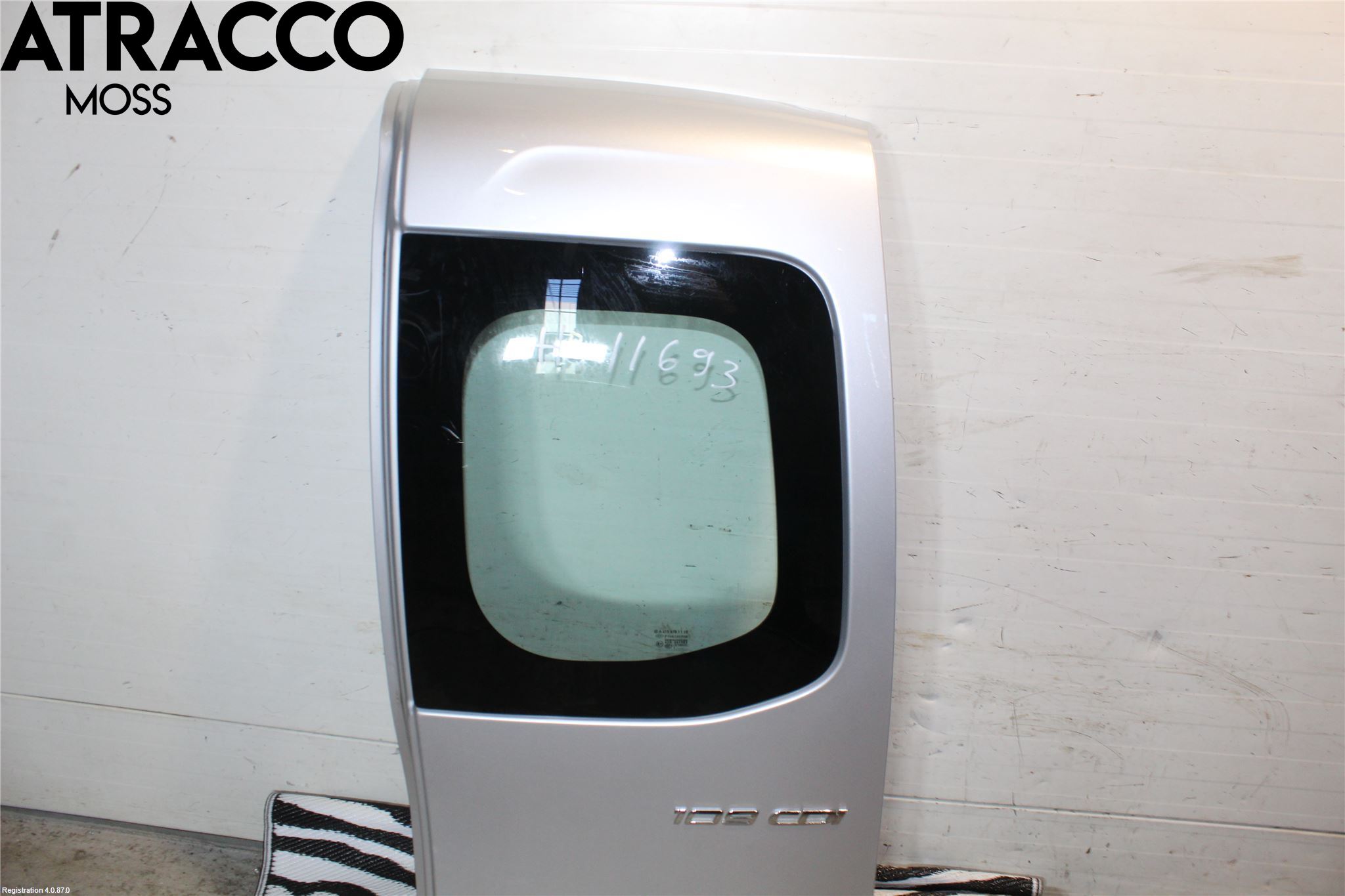 Mercedes-Benz MB CITAN (W415) 13-21 Dør Bak Van - Vare Høyre