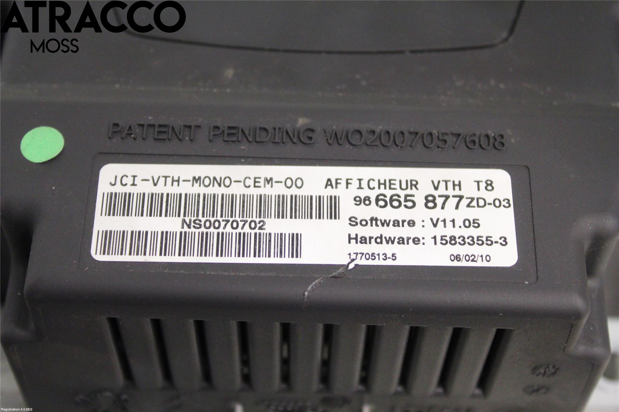 Peugeot 5008 10-16 Instr Kombinert