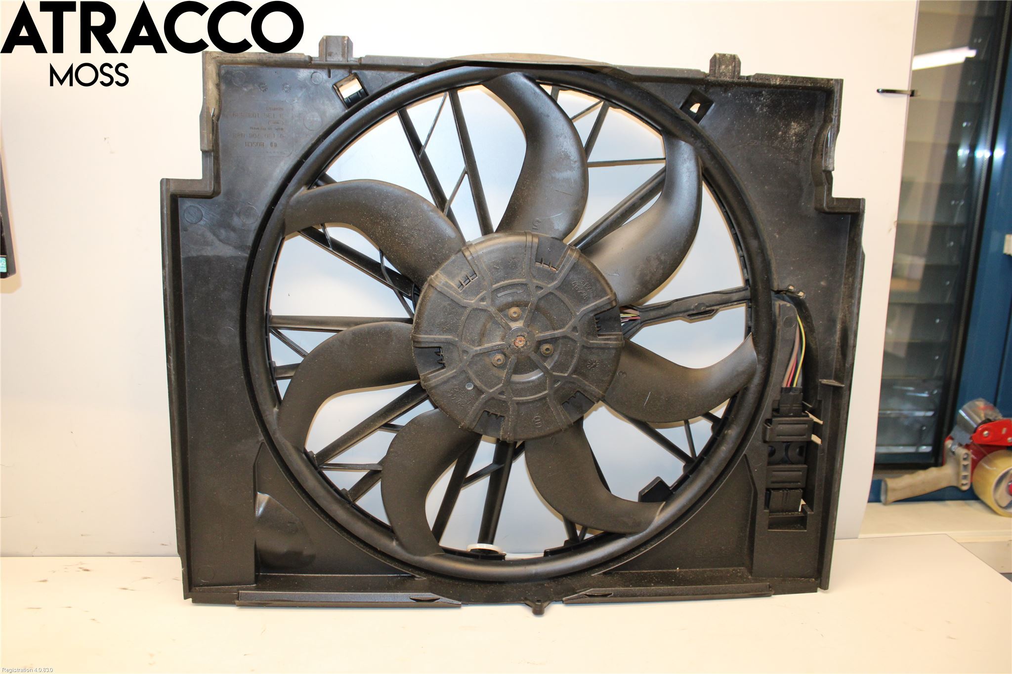 BMW 5 E60/61 Sed/Tou 02-10 Kjølevifte Elektrisk