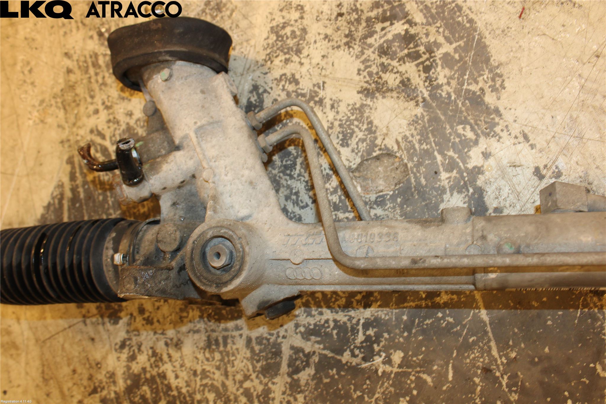 Audi A1/S1 11-18 Servo Snekke - Tannstang