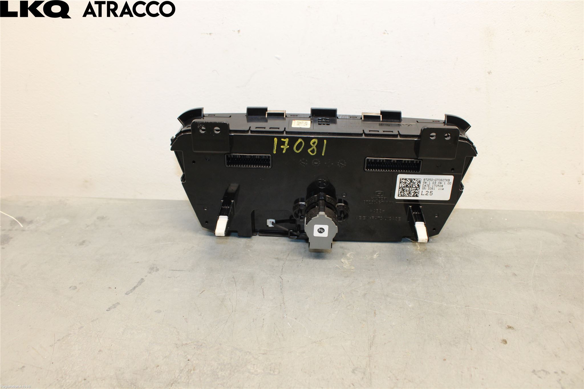 Hyundai IONIQ AE 17-22 Varme Ac Betjening-Display