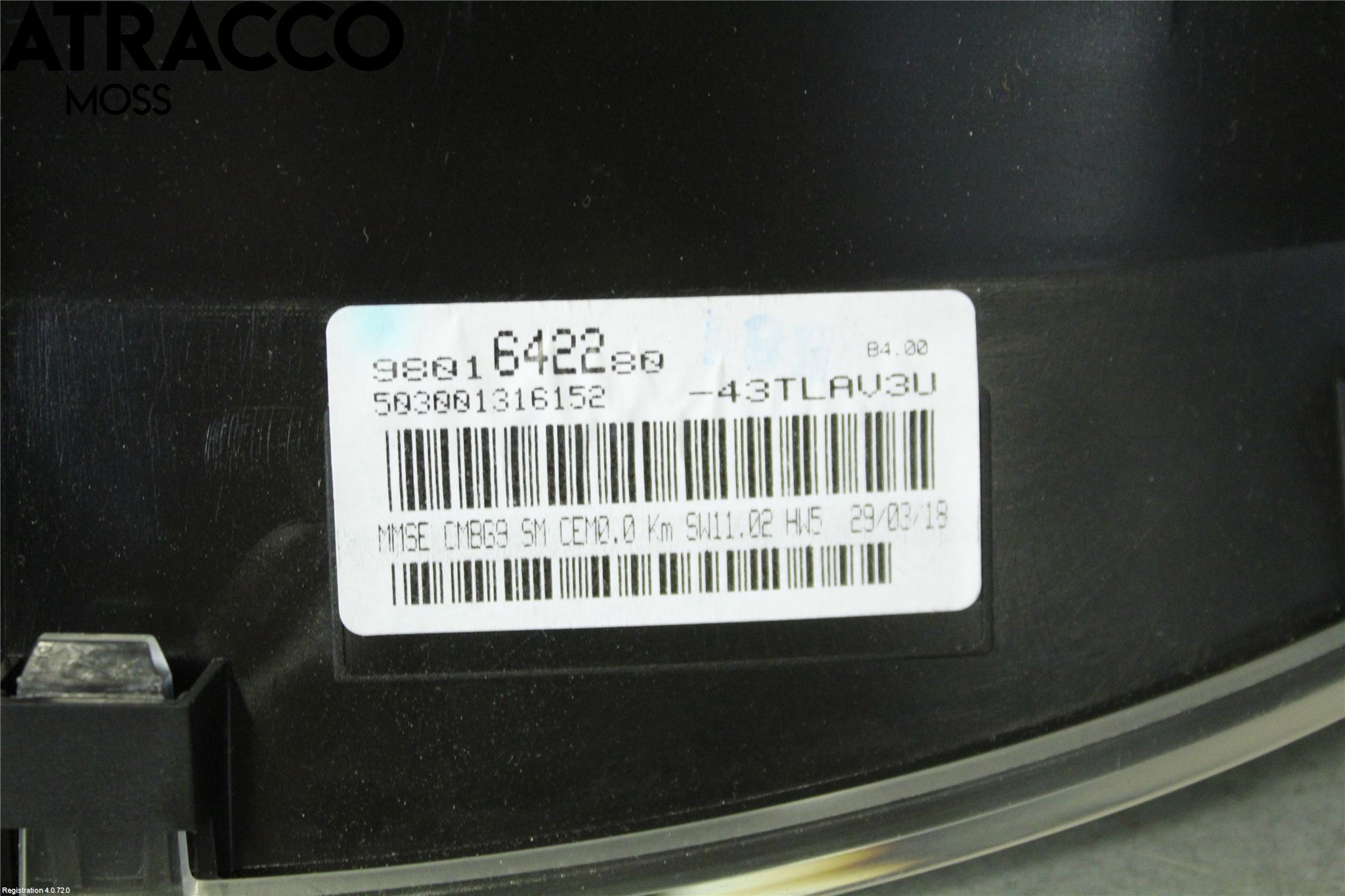 Citroen BERLINGO 08-18 Instr Kombinert