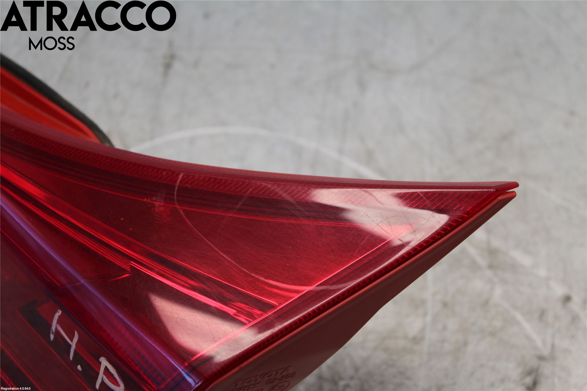 Toyota AURIS 13-19 Baklykt Høyre  På Luke(Indre)