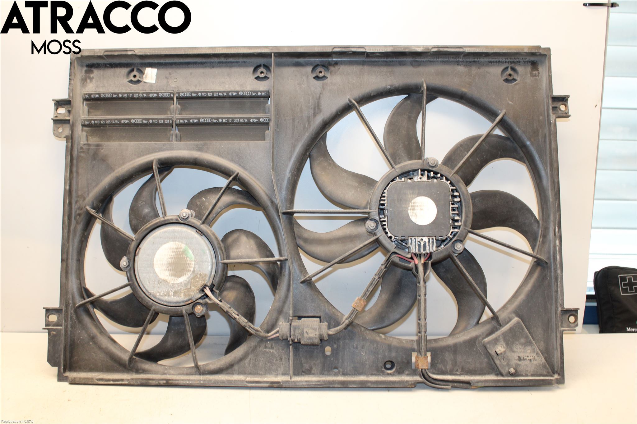 Volkswagen VW CADDY 11-15 Kjølevifte Elektrisk