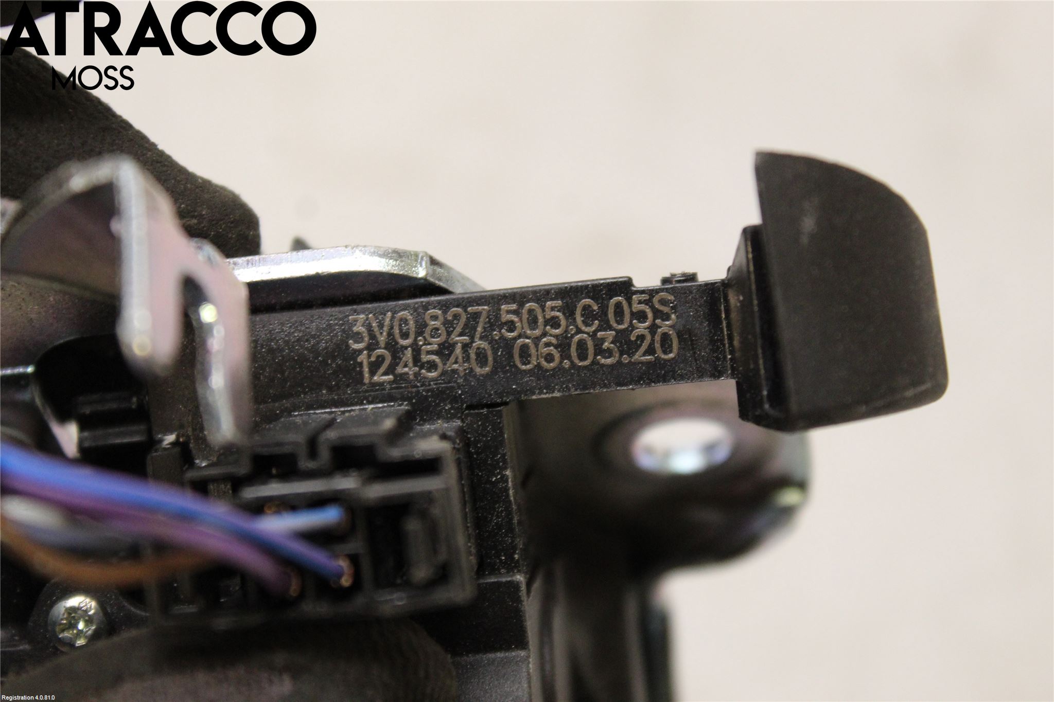 Skoda SUPERB 16-24 Bakluke-Lokk Låsekasse