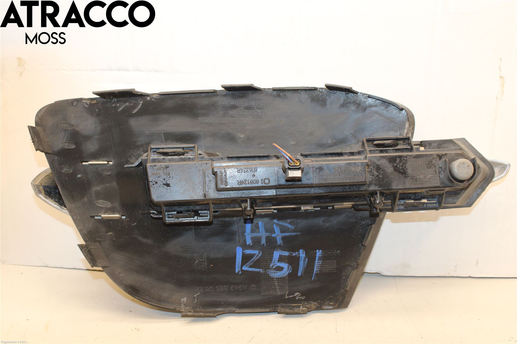 Mercedes-Benz MB B-KLASS (W246/W242) 12-19 Frontlykt-Kurve-Tåkelys