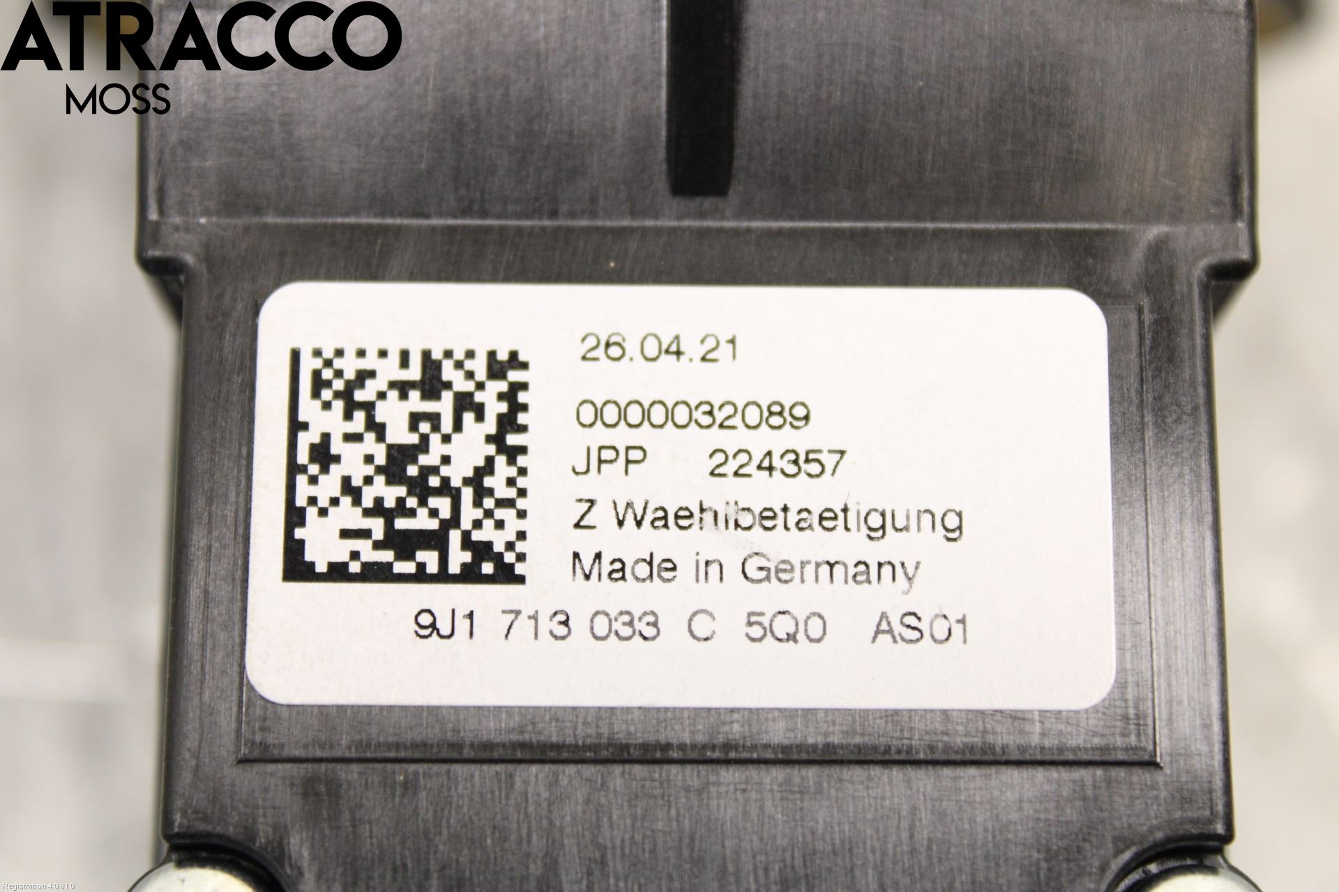 Porsche TAYCAN 20- Girkasse Skift Enhet