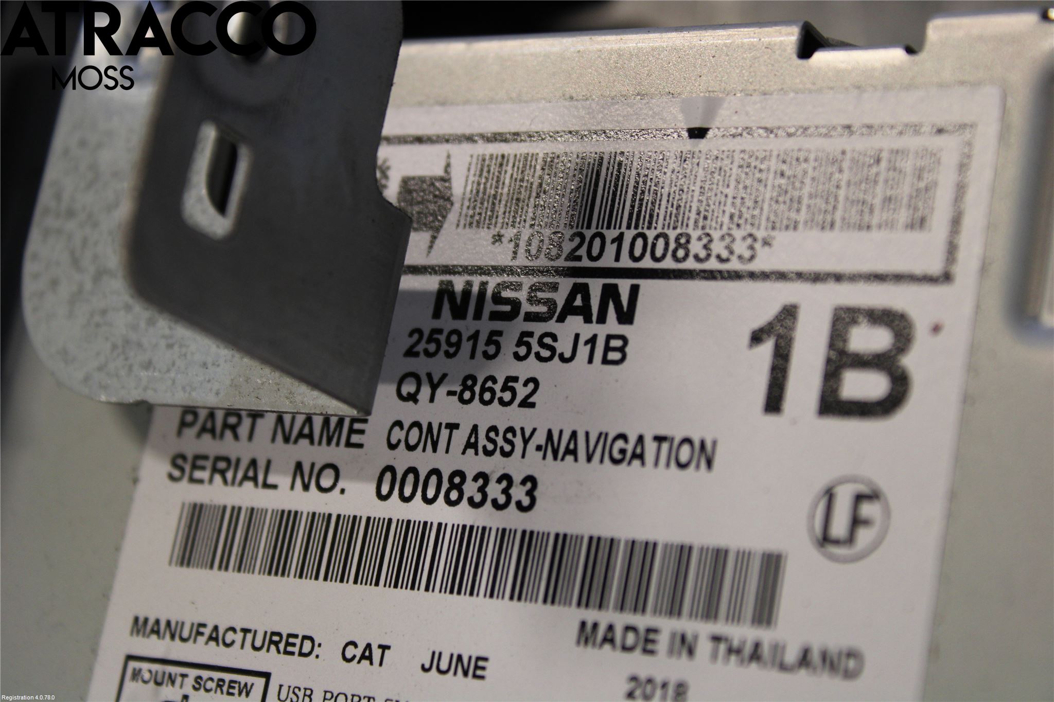 Nissan LEAF 18- Stereo Radio Med Cd