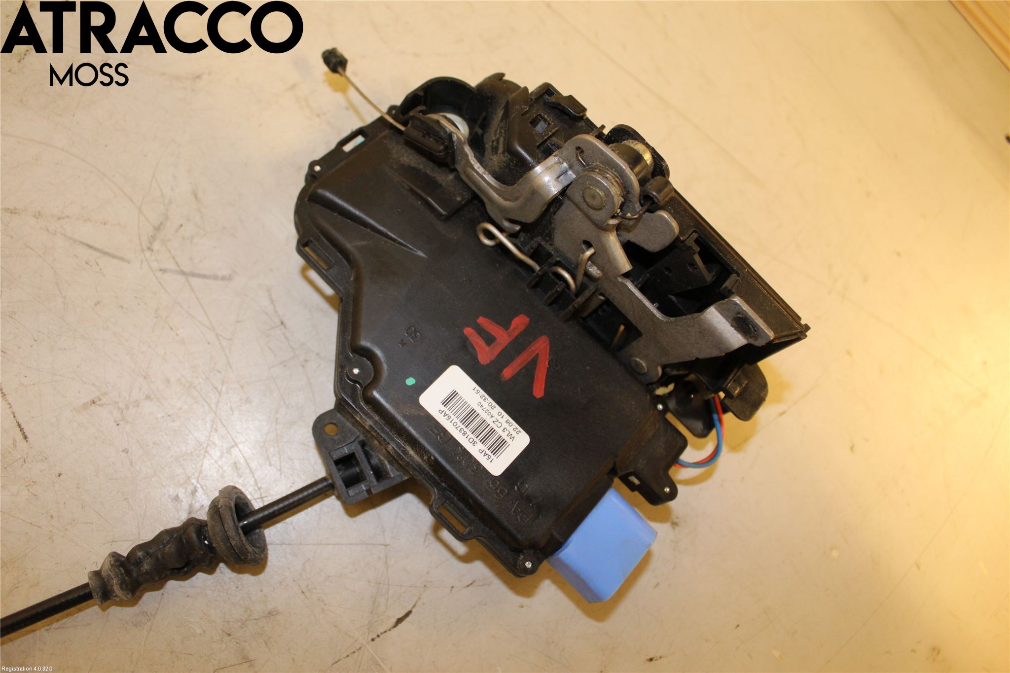 Skoda OCTAVIA (1Z) 05-13 Dørlås - Låsekasse