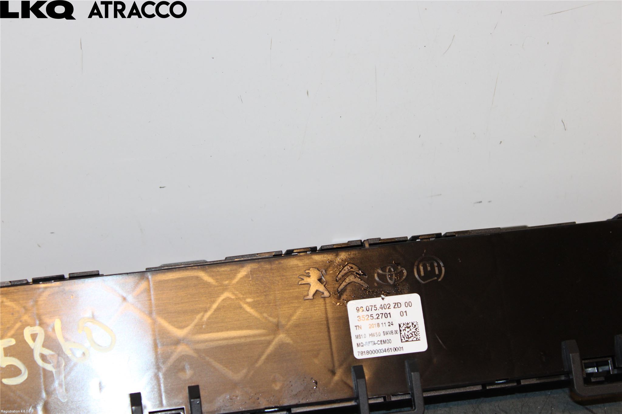 Opel COMBO E 19- Varme Ac Betjening-Display