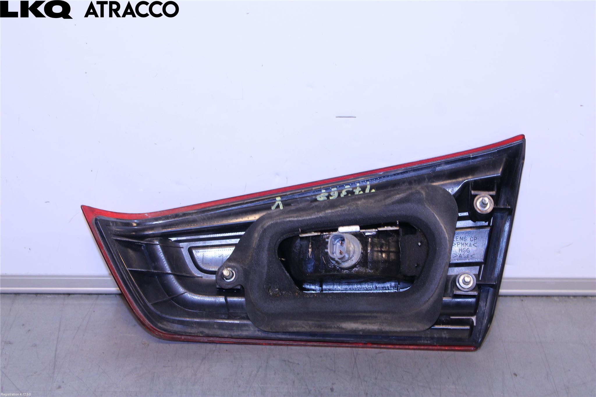 Mitsubishi ASX 10-22 Baklykt Venstre  På Luke(Indre