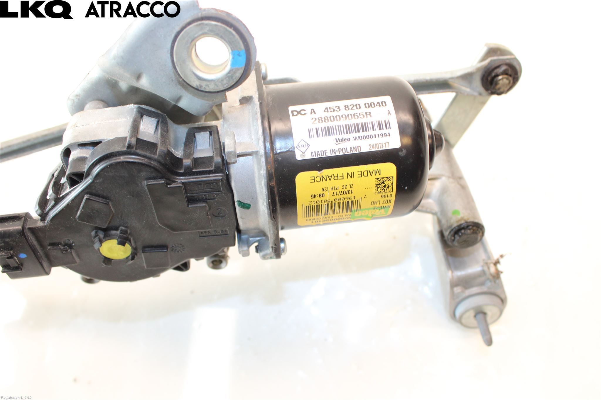 Smart FORFOUR 14-22 Viskermotor Frontrute