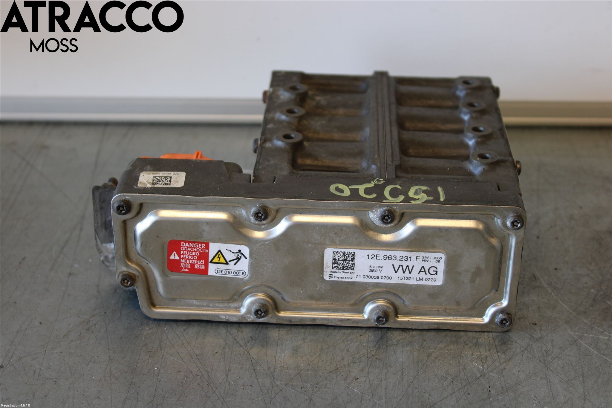 Volkswagen VW GOLF / E-GOLF VII 13-20 Motorvarmer Elektrisk