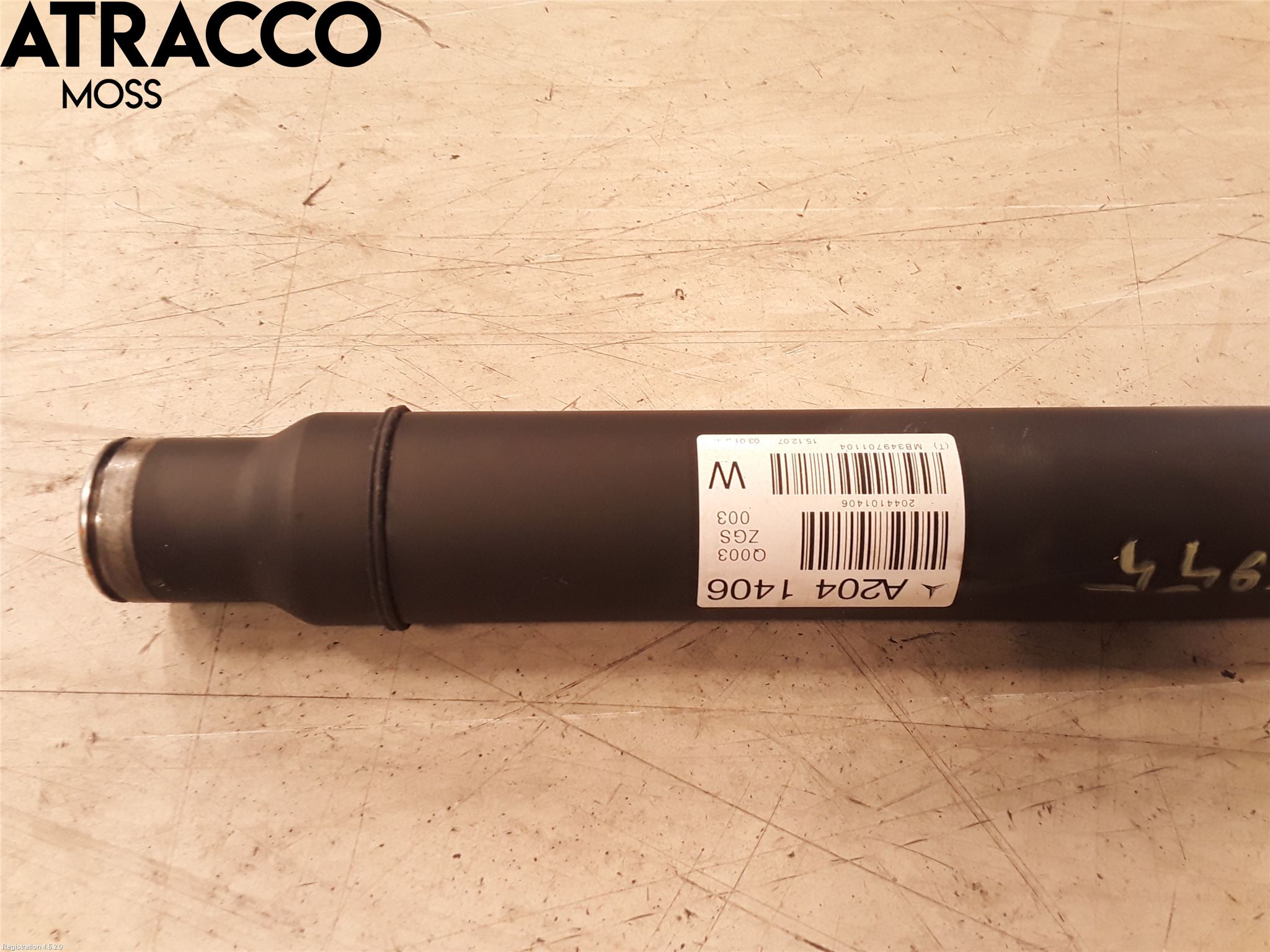 Mercedes-Benz MB C-KLASS (W204) 07-15 Mellomaksel Kompl